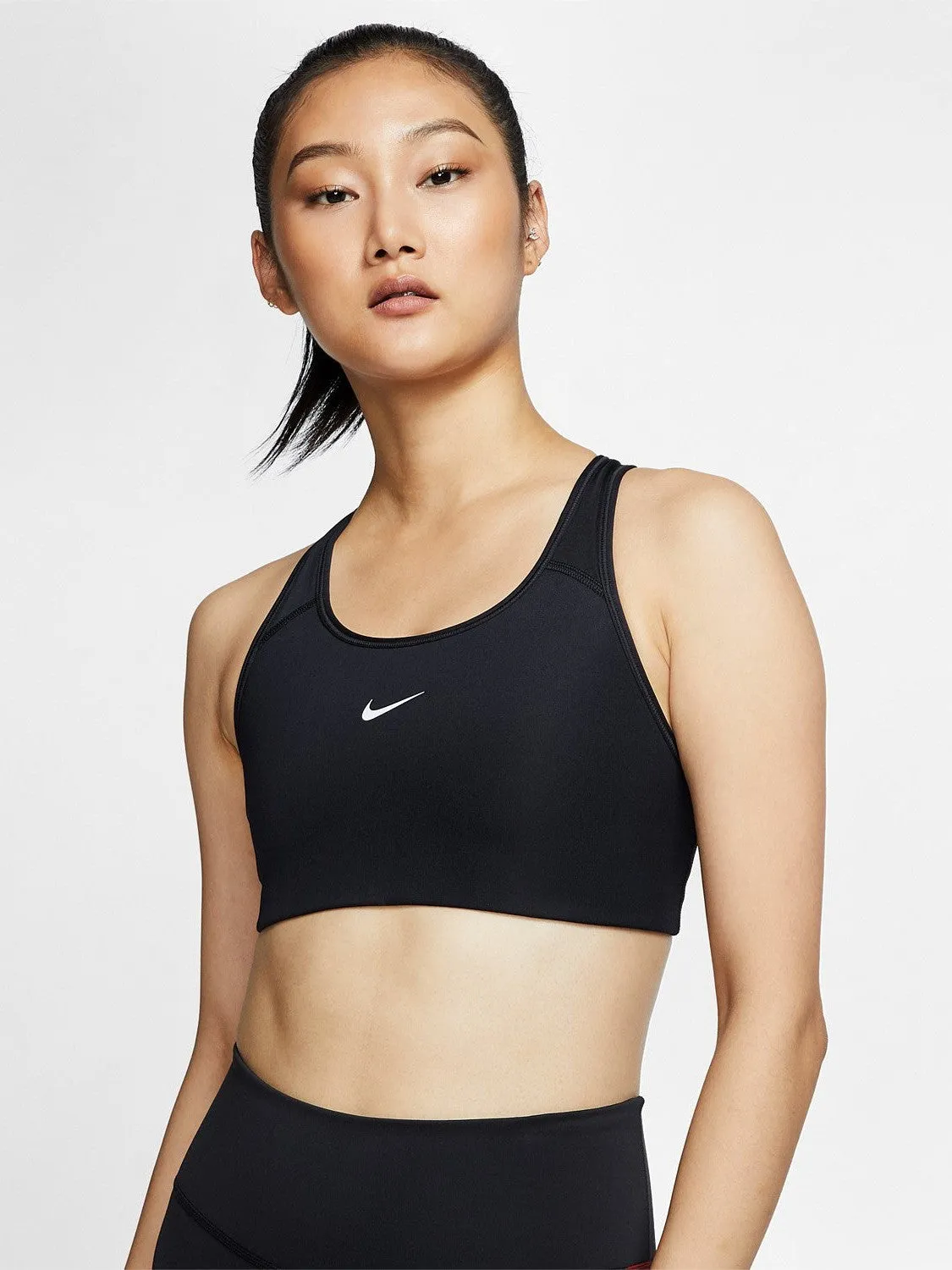 layering Swoosh Medium-Support 1 Piece Pad Sports Bra