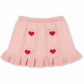 Ultra Comfort investment piece Konges Sl?jd Silver Pink Soleil Knit Skirt GOTS