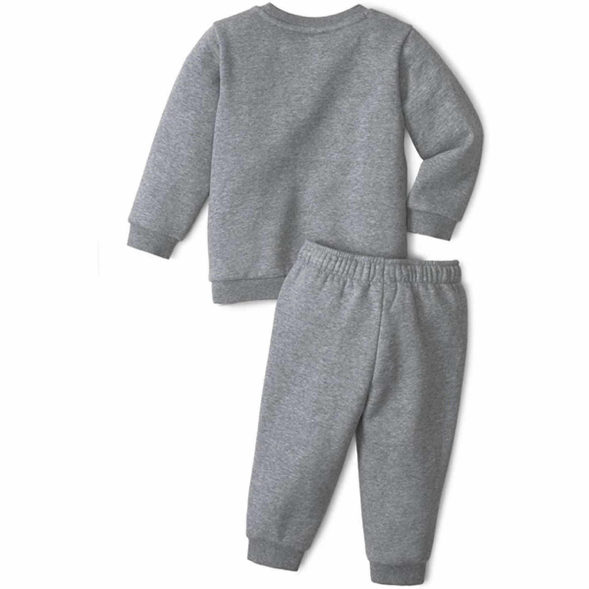 High Elasticity Waistband Puma Minicats ESS Sweatsuit FL Medium Gray