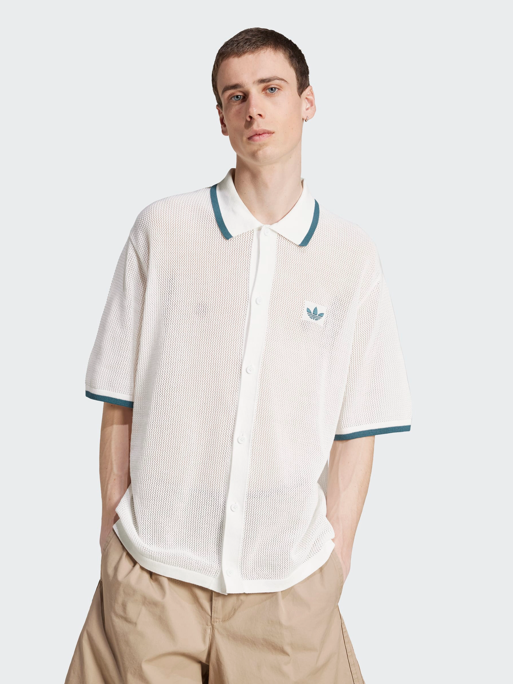 Button Down Knitted Shirt MinimalBranding