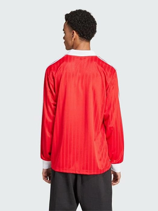 NonChafing Seam Placement Logo Detail Adicolor Piqu?? Football Long Sleeve Top