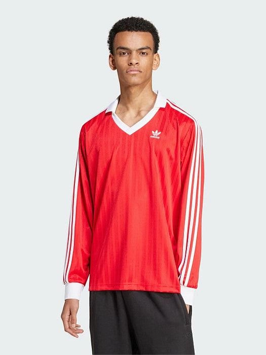 Adicolor Piqu?? Football Long Sleeve Top NonRestrictive Cut