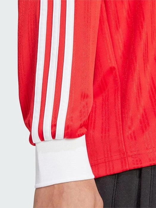 Adicolor Piqu?? Football Long Sleeve Top warm weather Compact Knit Structure