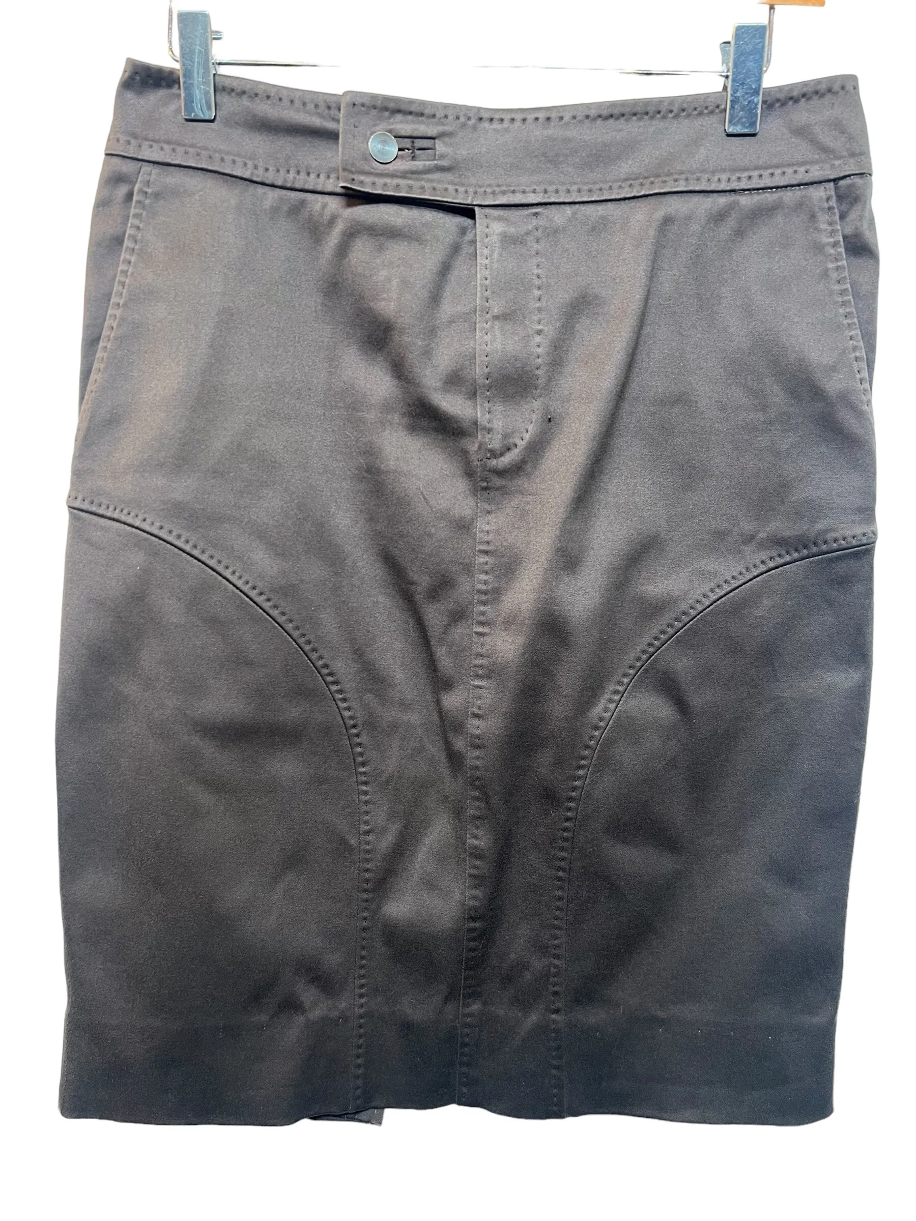 Office Attire Gucci Brown Skirt (Size M)