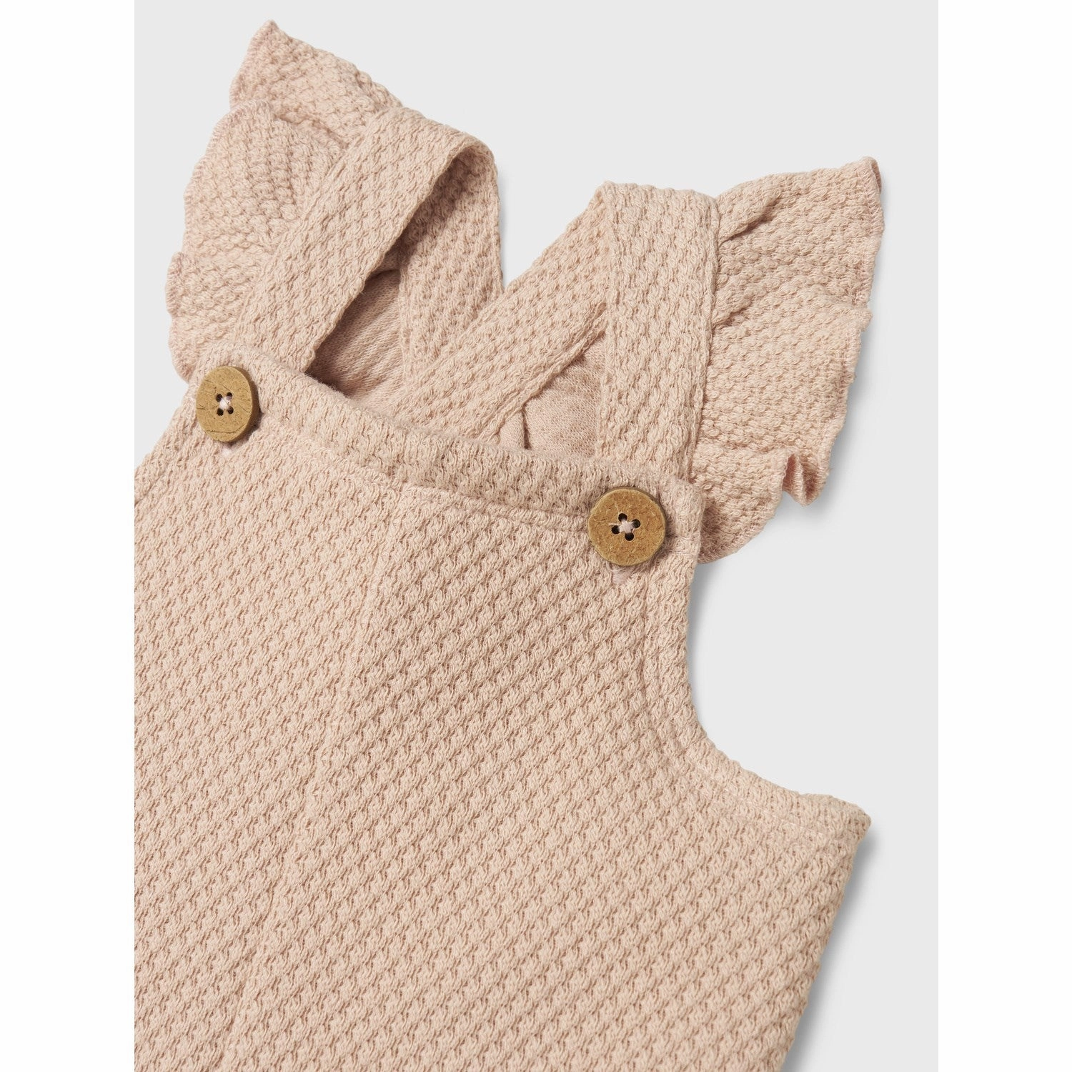 High-rise waist Lil'Atelier Cameo Rose Nbfnoella Loose Sweat Overall Lil