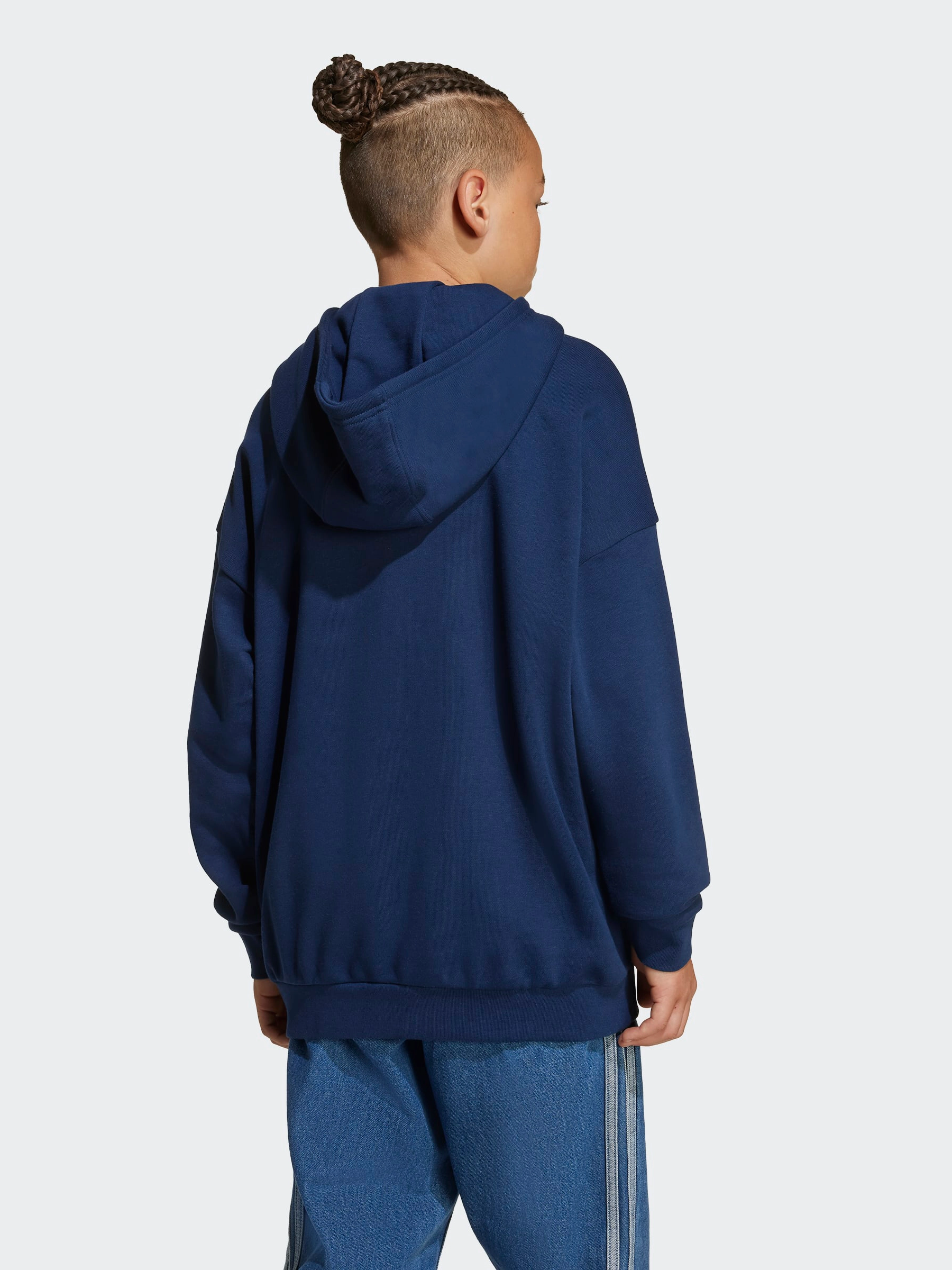 Athletic Apparel Stretchable Waistband Oversized Hoodie Kids
