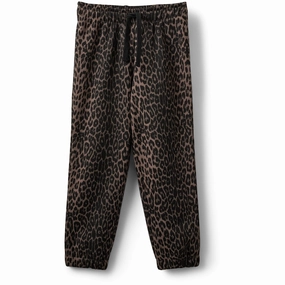 Sofie Schnoor Aop Leopard NetusSK Sweatpants Airflow Channel System Pocketed