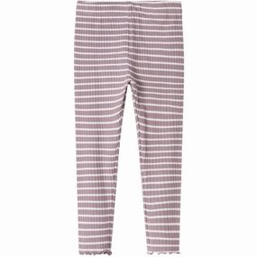 Holiday Outfit Eco Friendly Name It Elderberry Bright White Vemma Leggings