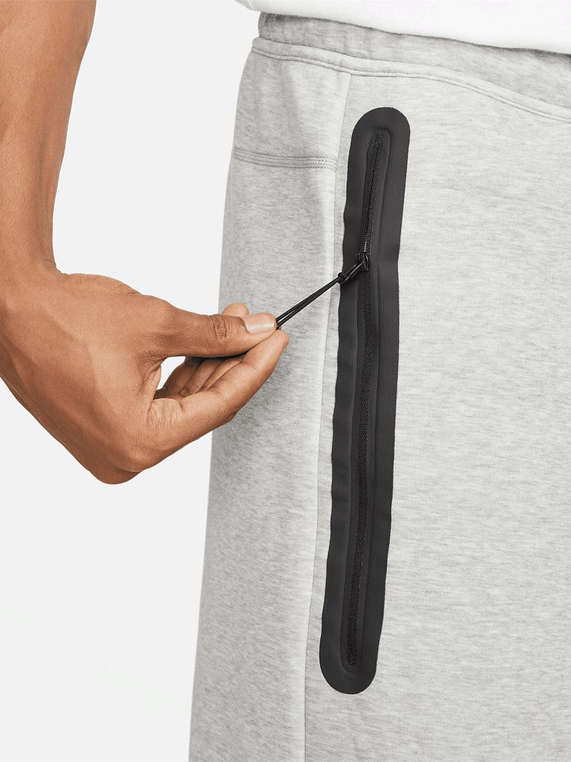Anti Slip Waist Grip Tech Fleece Shorts