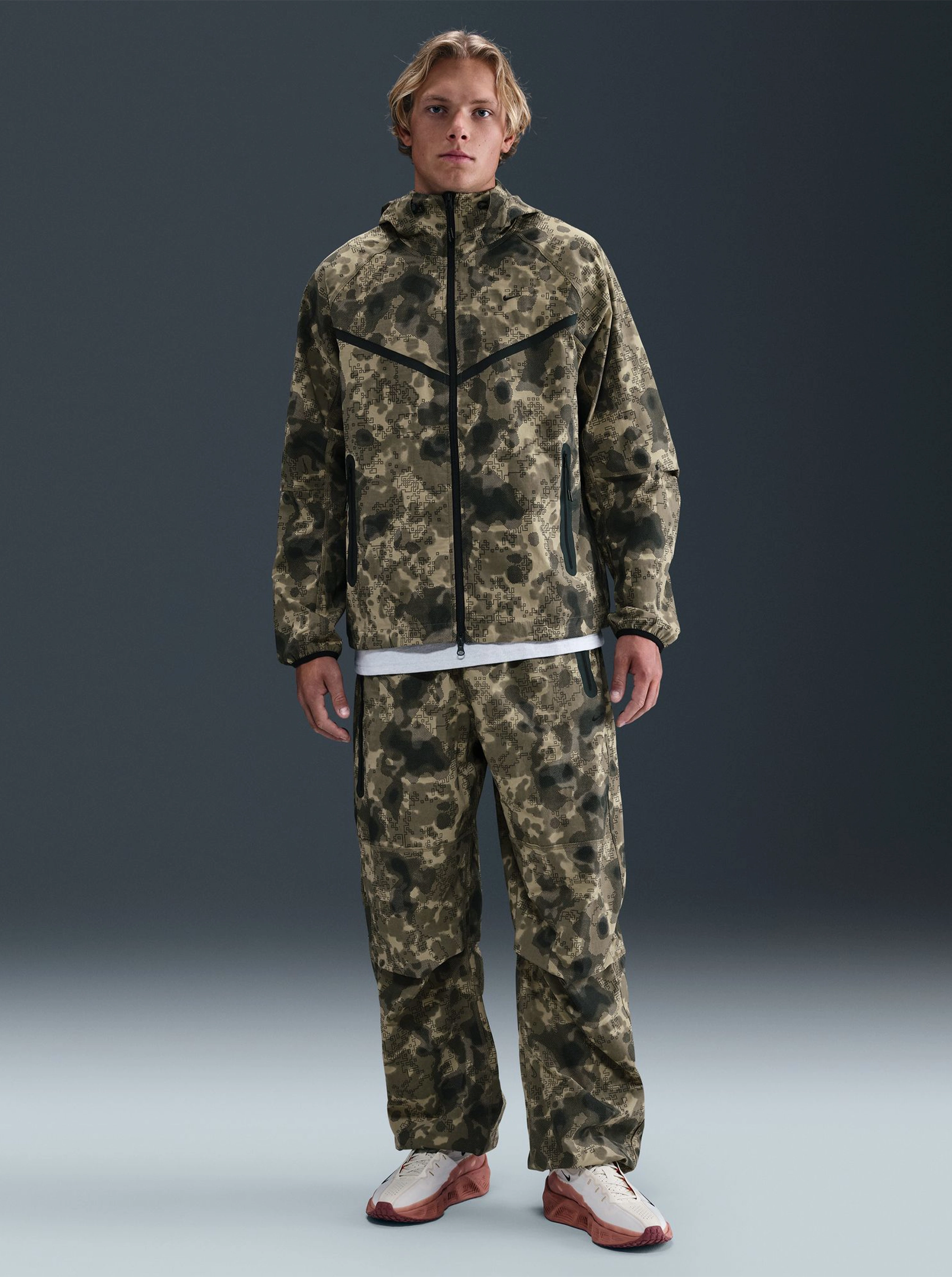 suitable for school days Experiment Tech Woven Jacket