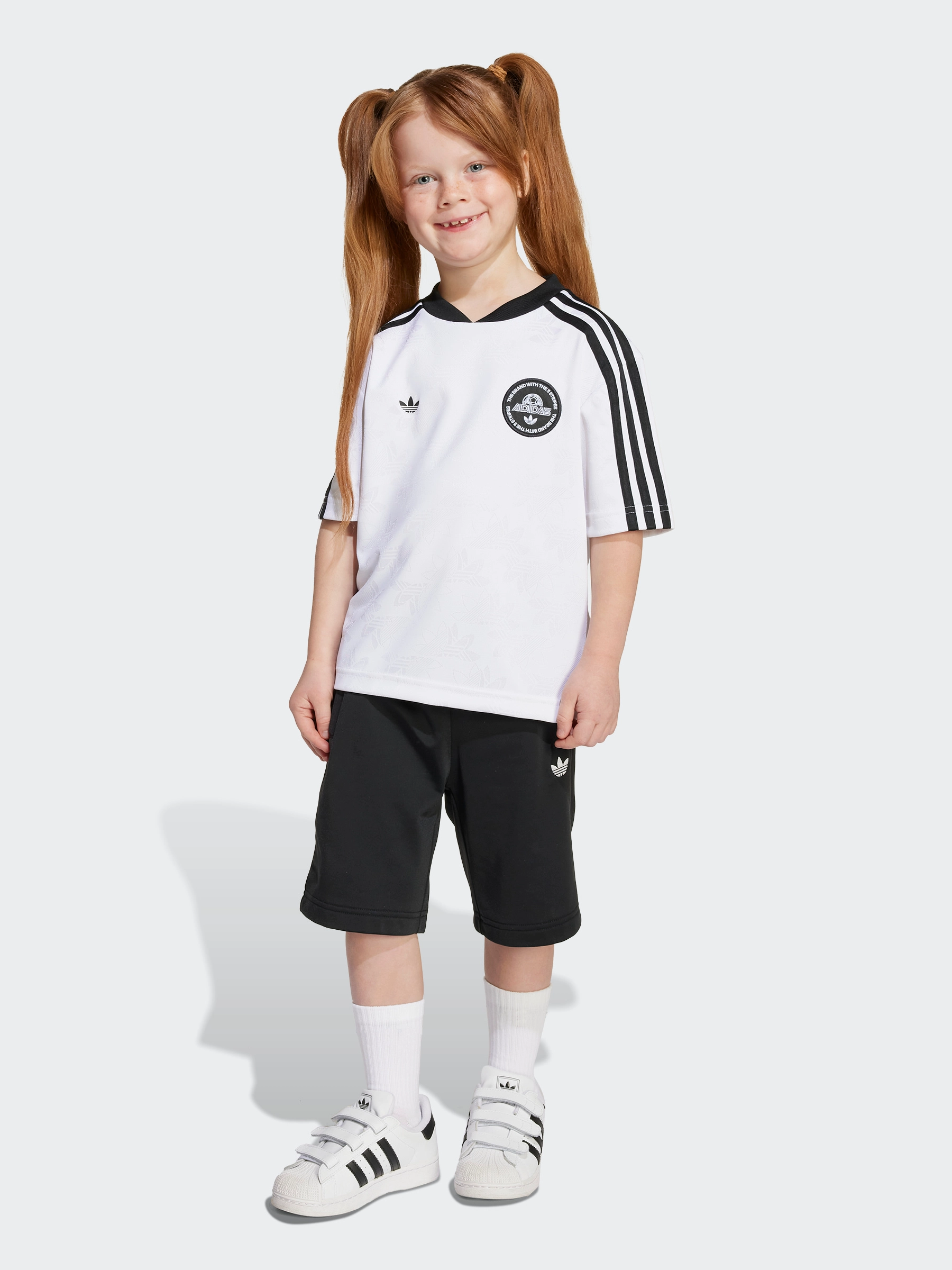 casual outing Flexible Collar Tee Set Kids