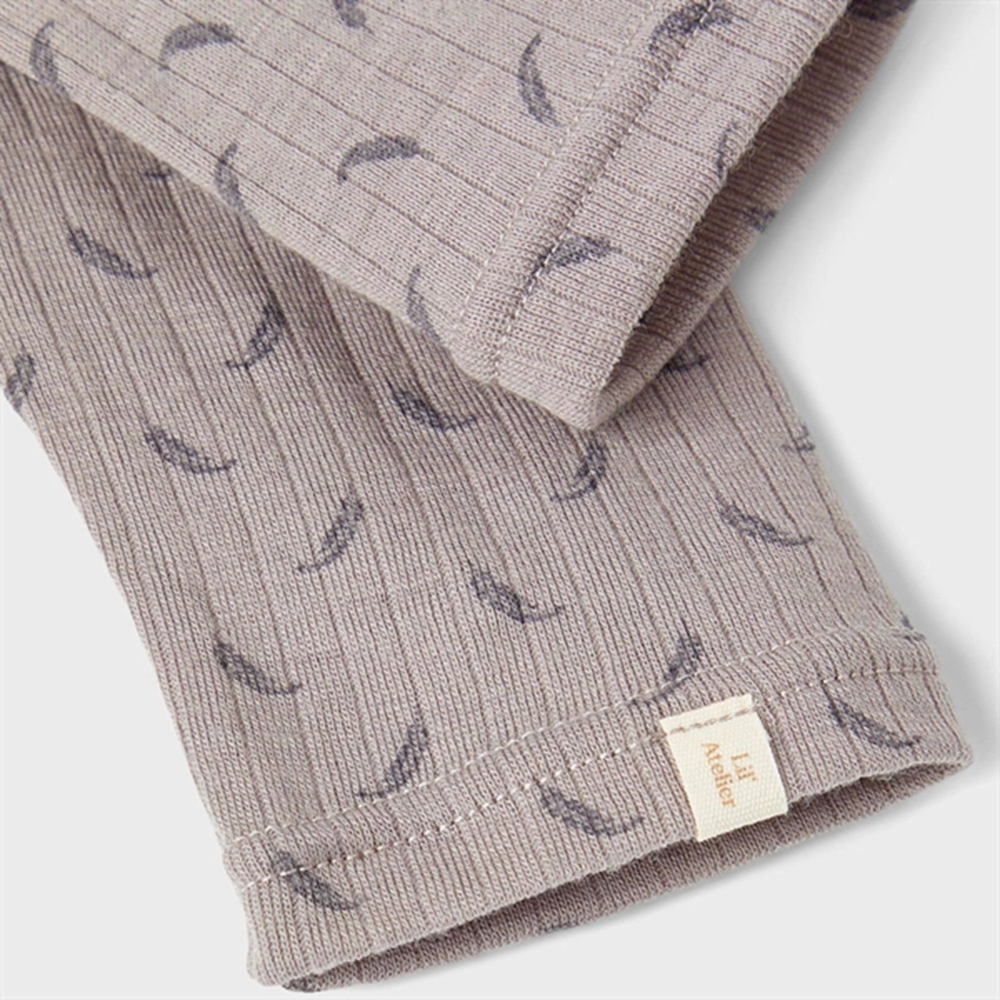 Lil'Atelier Wet Weather Fargo Slim Wool Leggings Anti Static Fabric Sweat Wicking Lining