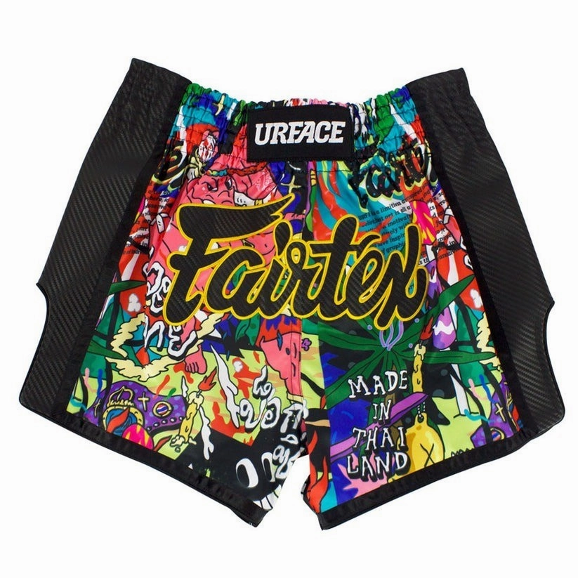 Fairtex X URFACE Muay Thai Shorts Limited Edition Kickboxing Smart Fit ethical fashion