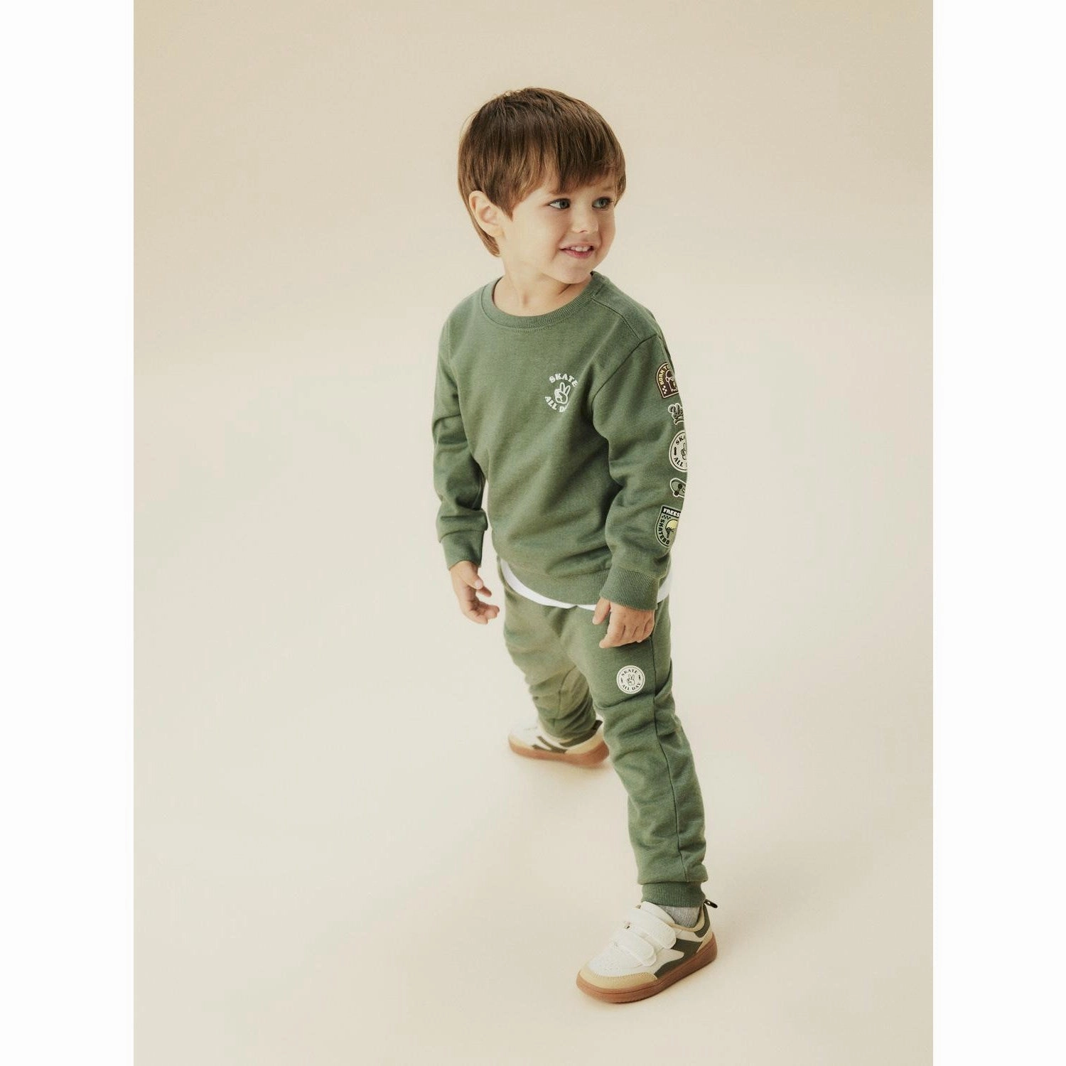 Name It Laurel Wreath Nmmolaf Nreg Swe Pant Bru Pb Layered Panel System Training Clothes