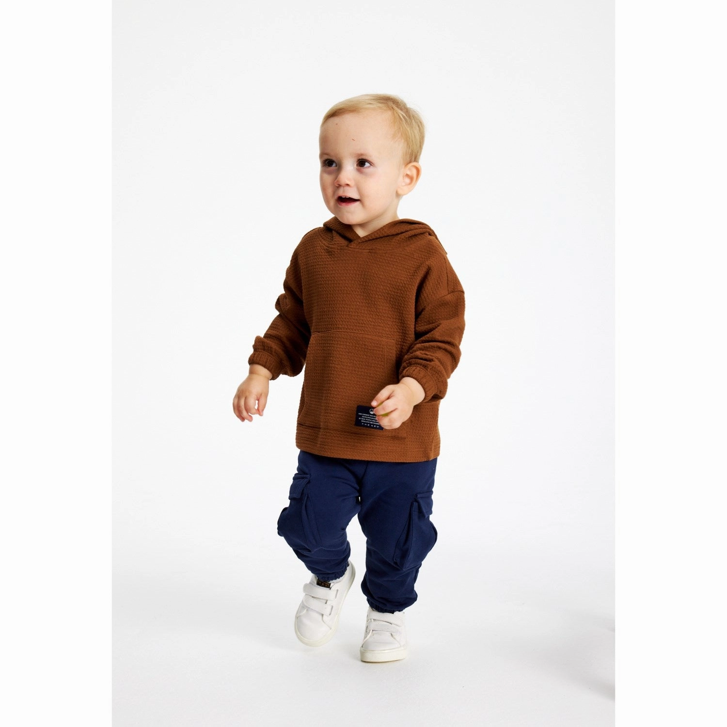 THE NEW Siblings Navy Blazer Legend Uni Cargo Sweatpants MultiDirectional Flex Zones Polyester