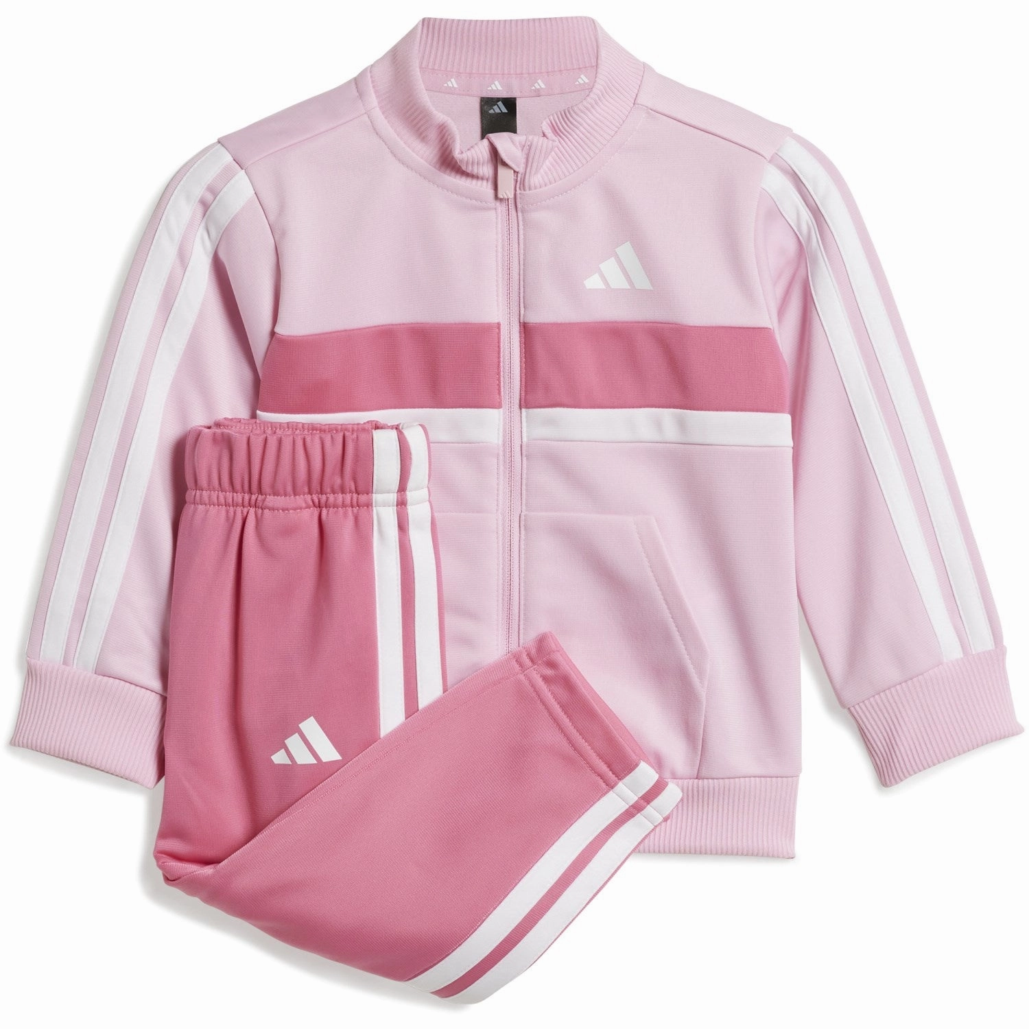 brand venue adidas Originals True Pink White Pink Fusion In 3S Tib Tracksuit