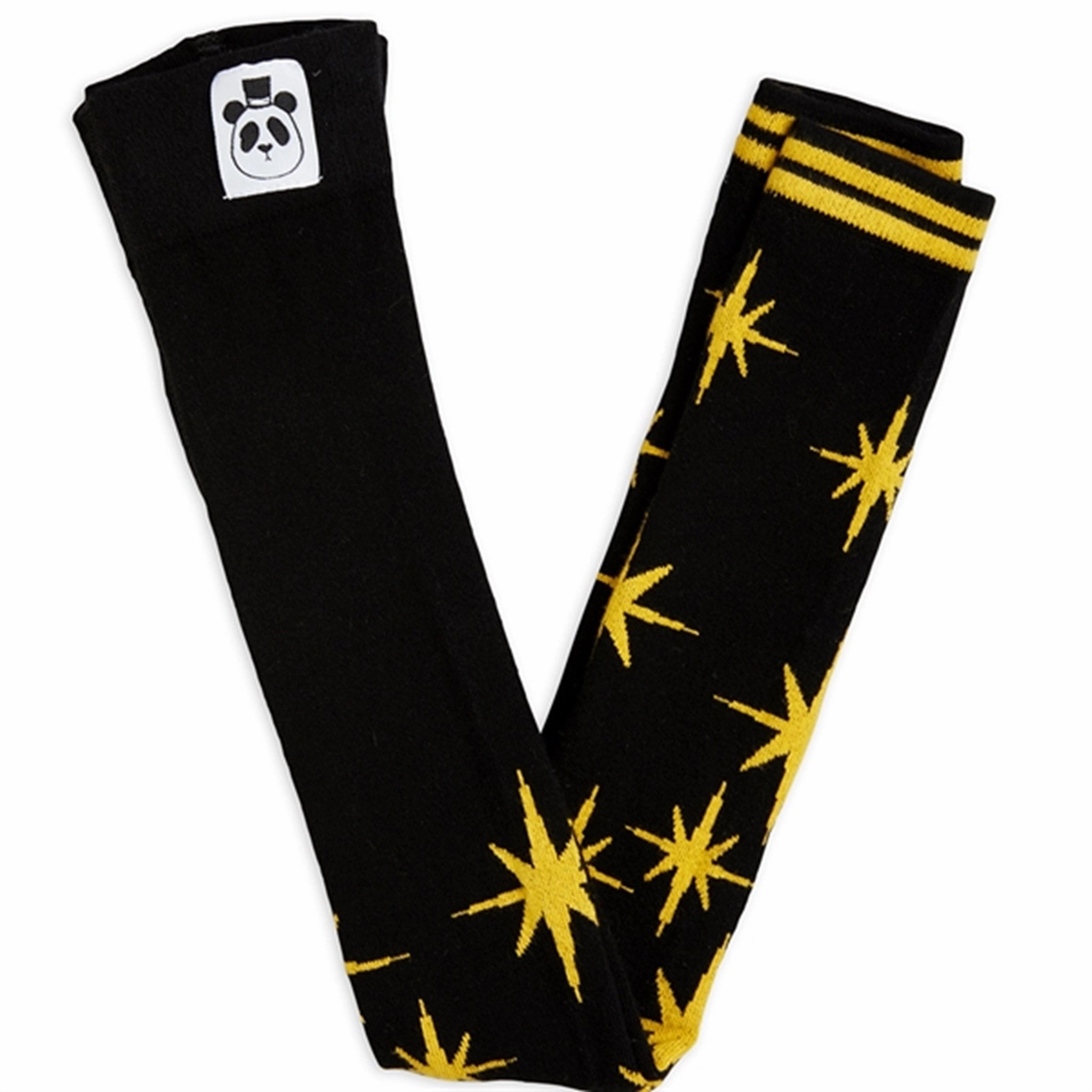 Mini Rodini Black Stars Leggings Skin Friendly Casual Wearer Four Way Stretch Fabric