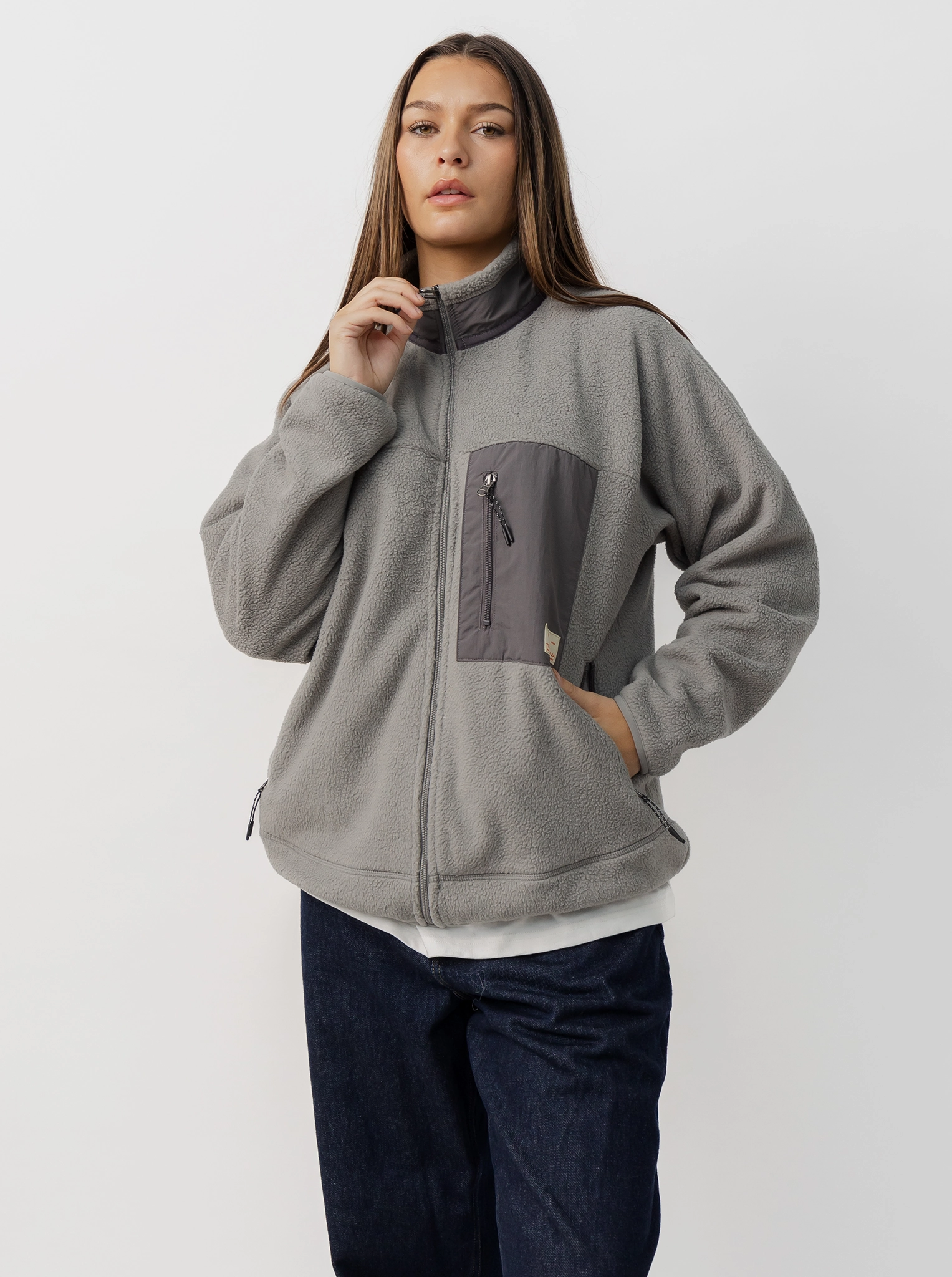 Terra Sherpa Jacket indoor gathering Rugged Outerwear