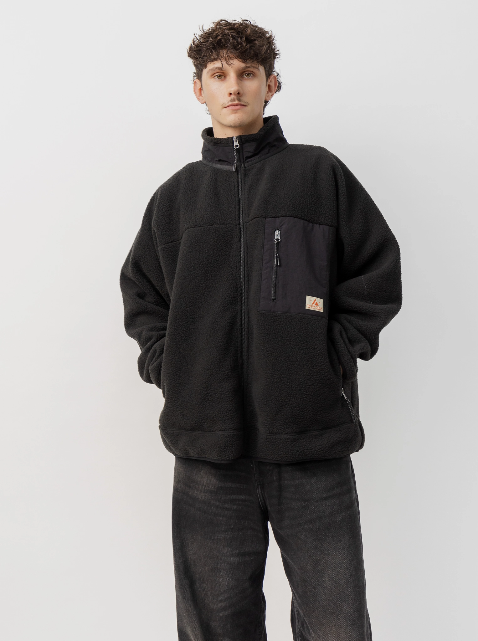 Terra Sherpa Jacket Convertible Design