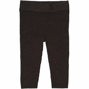 Home Ready Outdoor Lover Morning Stretch FUB Baby Leggings Chocolate