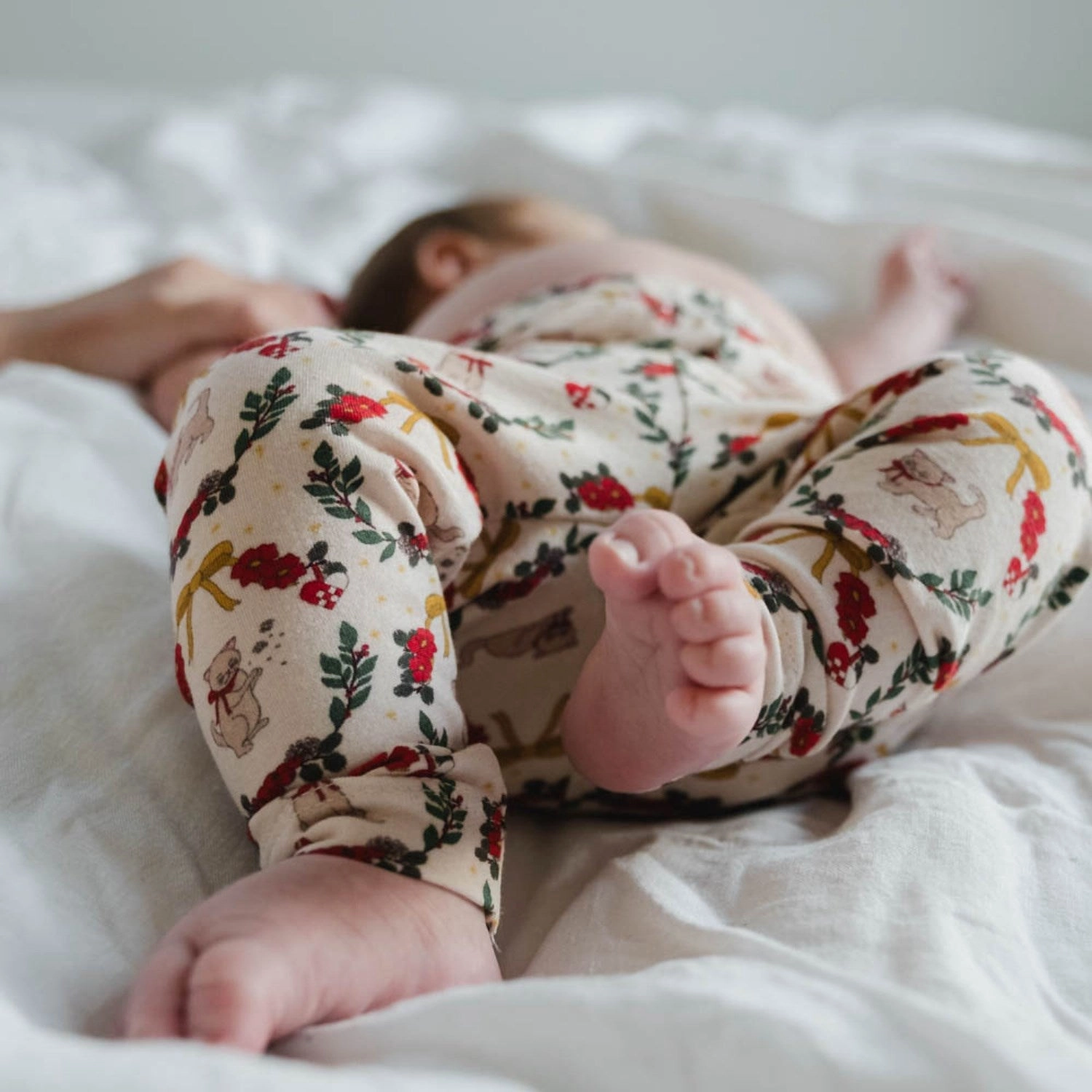 That's Mine Christmas Wreath Elois Leggings Effortless Style