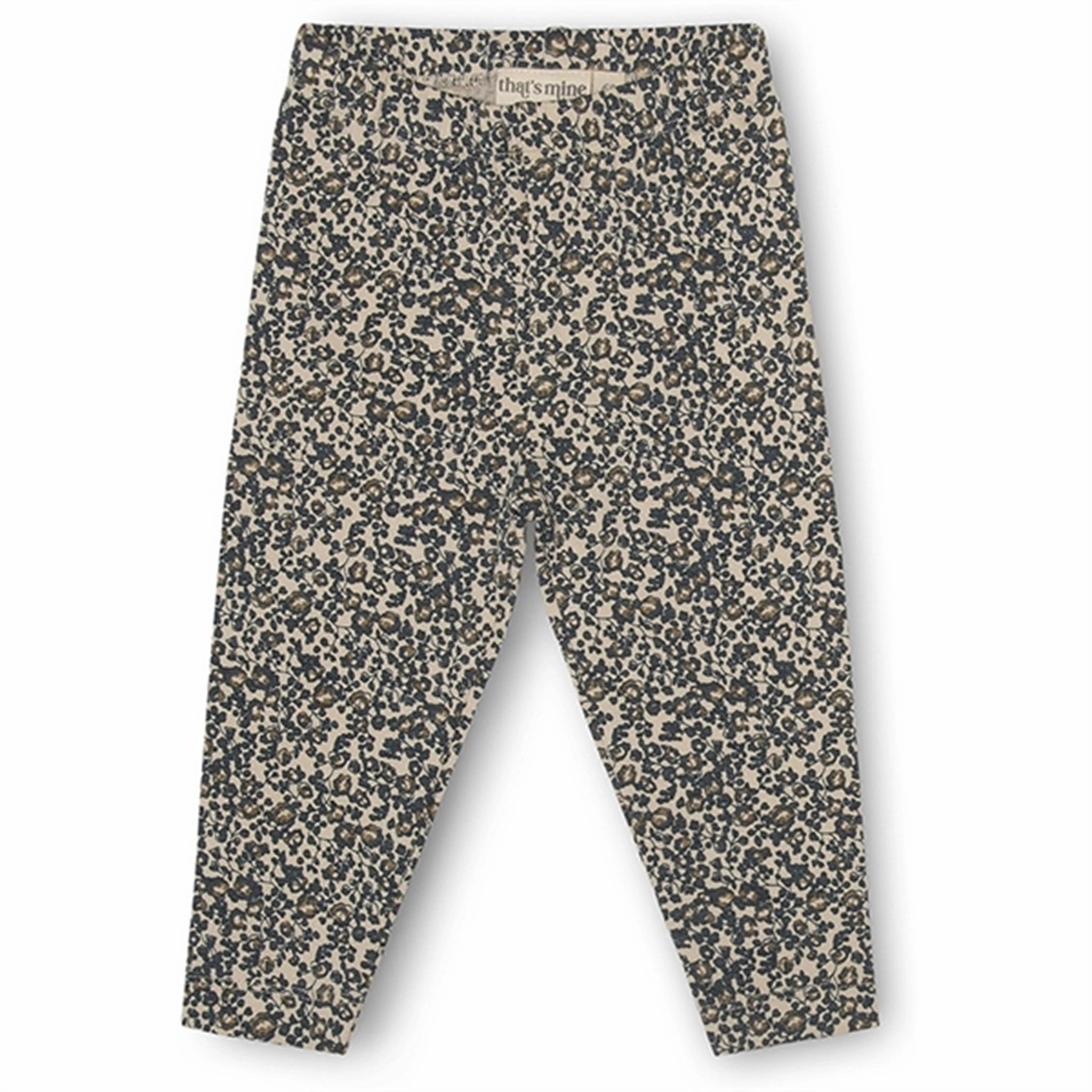 Mid Rise Support For Adults Winter Sports That's Mine Flores Sandshell/Blue Elois Leggings