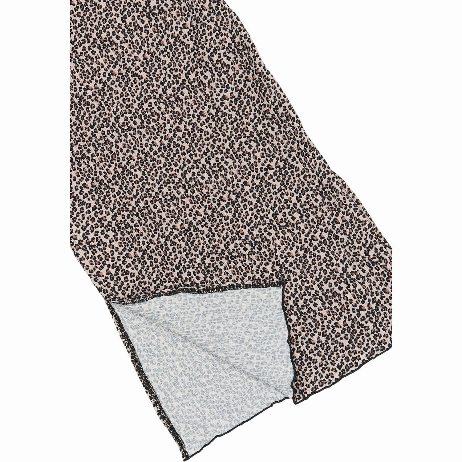 The New Feather Gray AOP TNPet Long Pleat Skirt Modern Luxe Functional Look