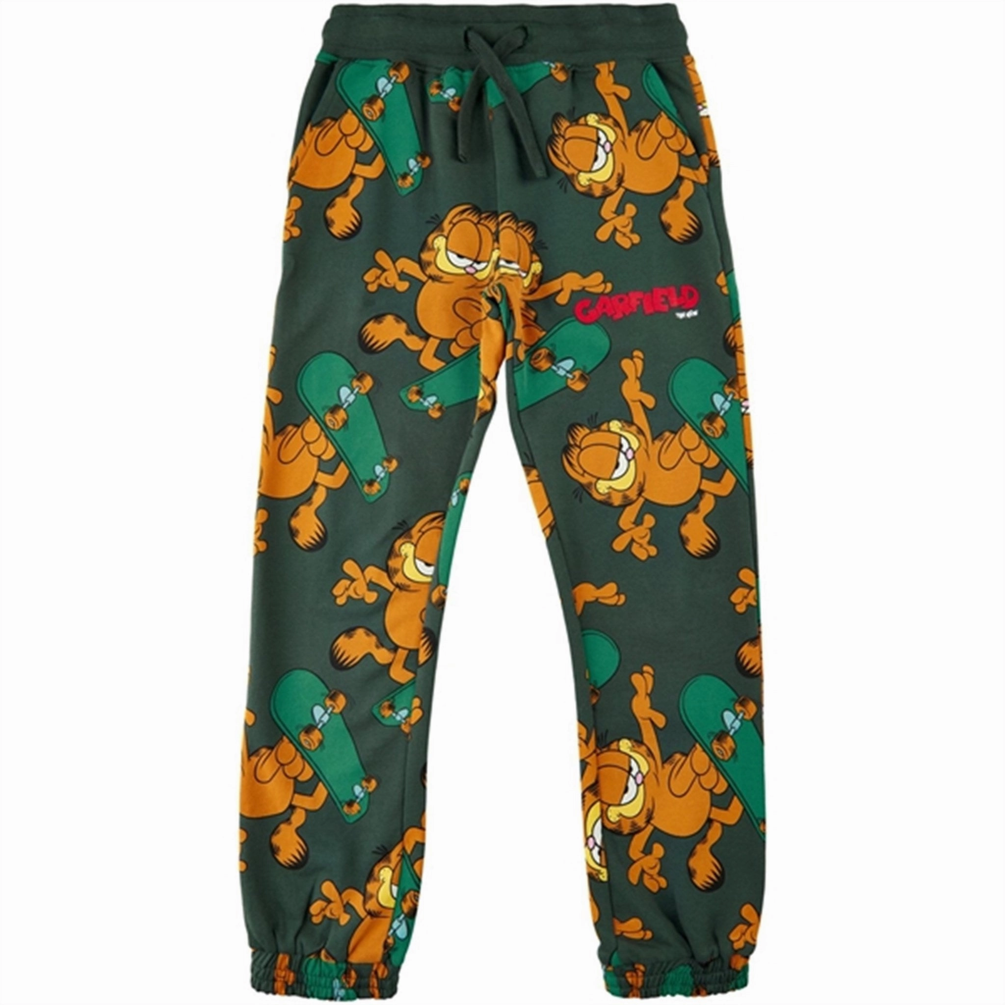 Moisture Wicking Technology The New Green Gables Garfield Sweatpants AOP