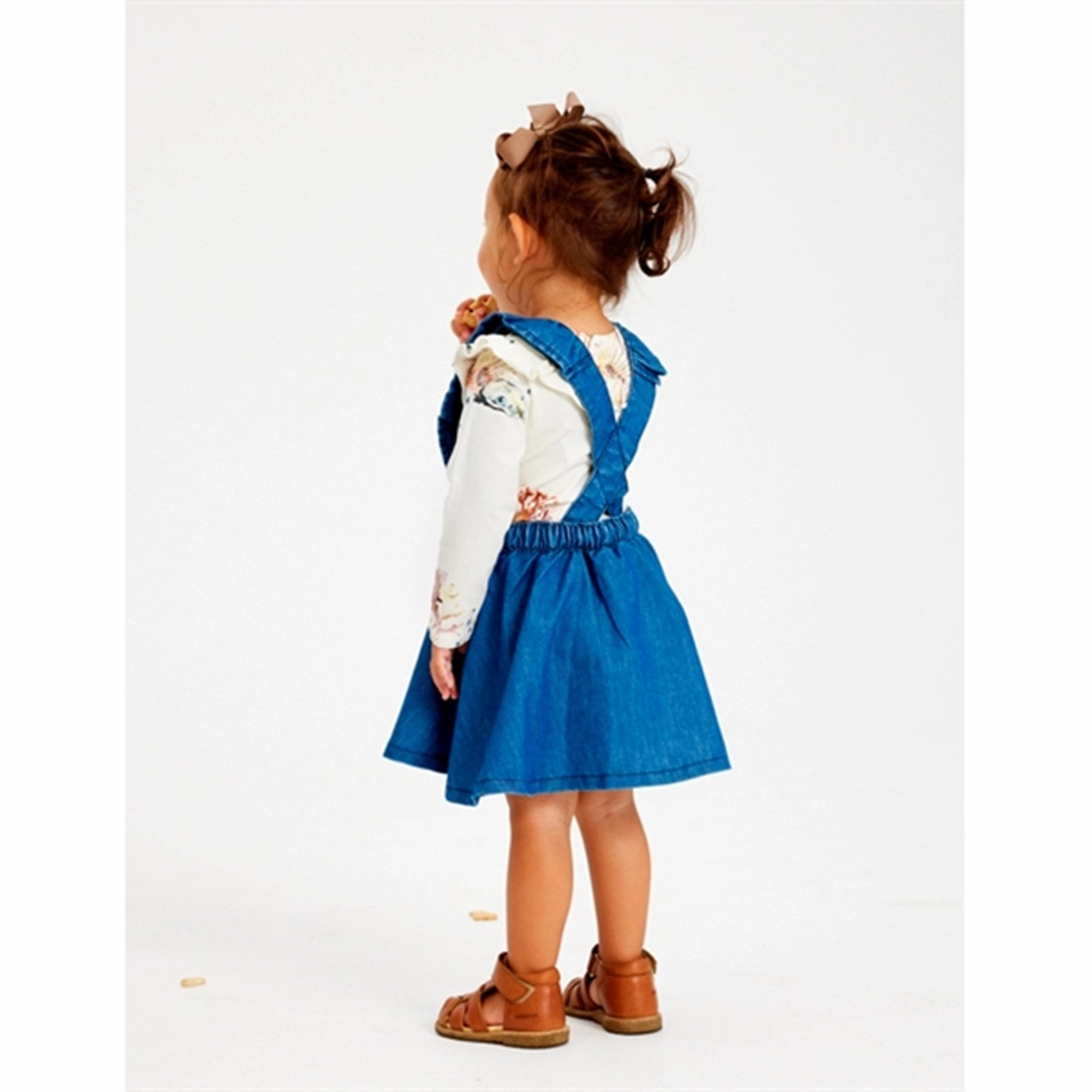 Sophisticated Mood Runway Inspired THE NEW Siblings Blue Denim Gambit Skirt