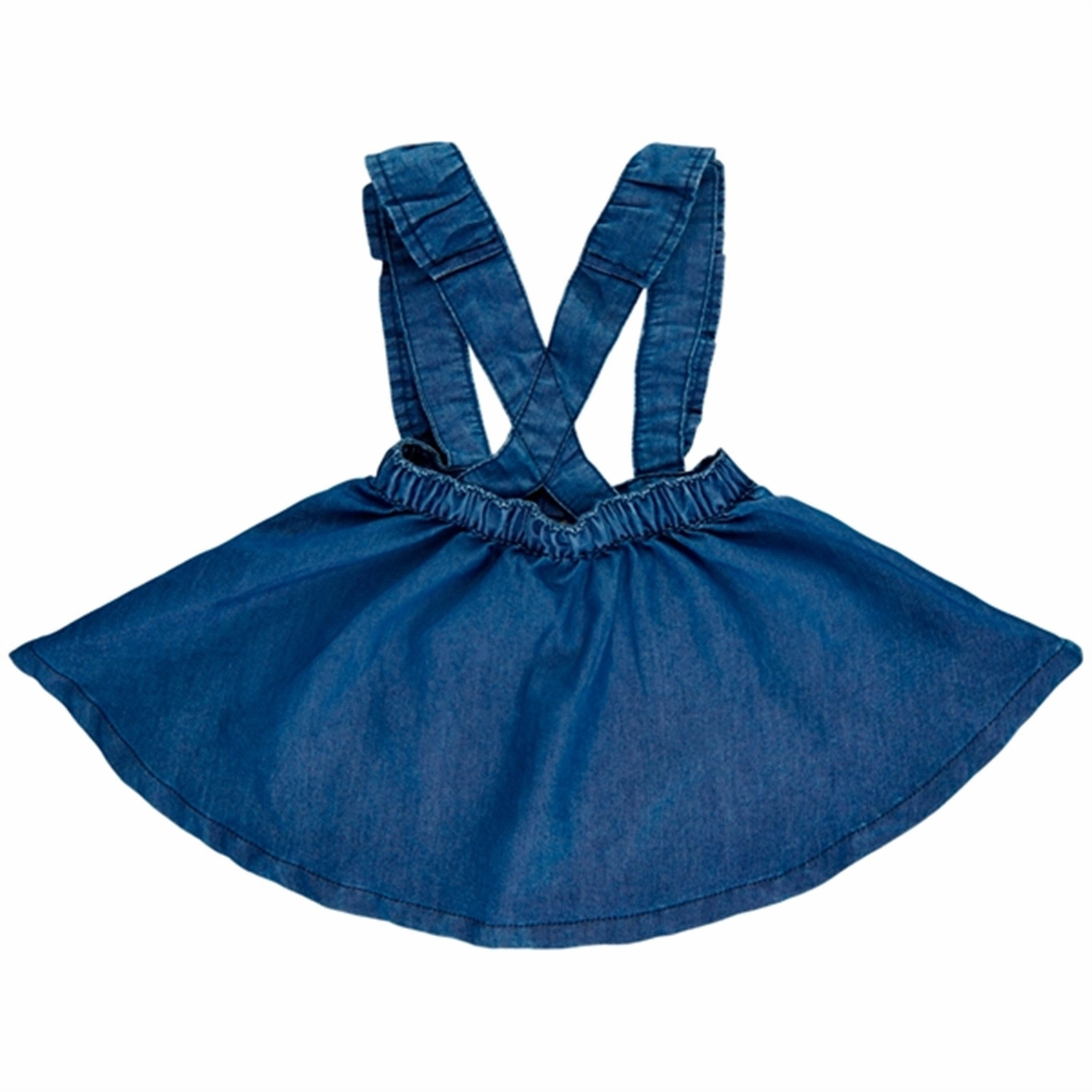 Secure Closure THE NEW Siblings Blue Denim Gambit Skirt