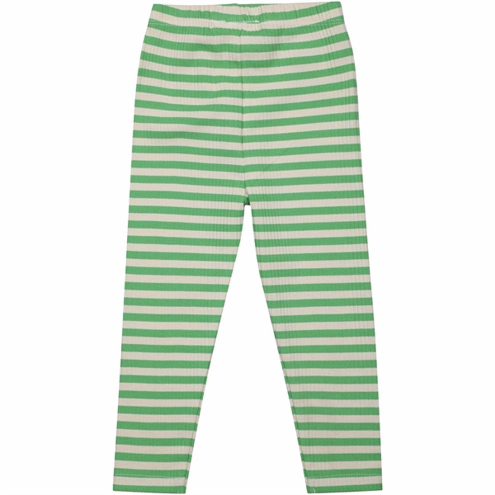 The NEW Siblings Bright Green Finn Rib Leggings Urban Wear