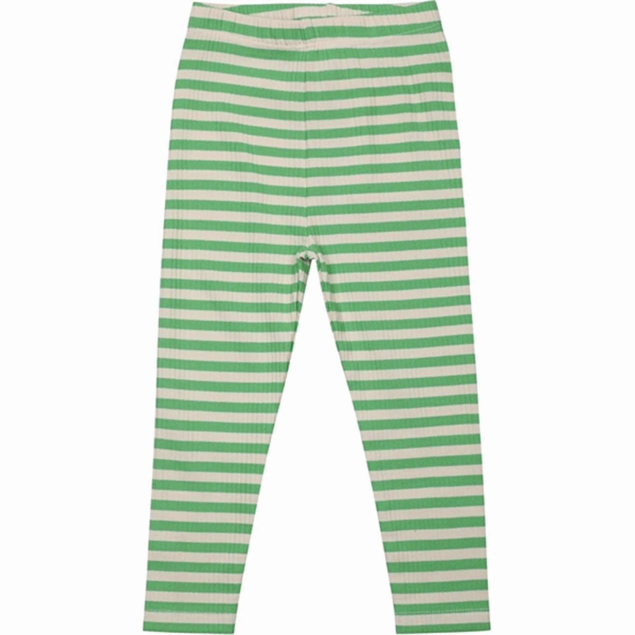 Flexible Wear Evening Walk Perfect Shape Wear The NEW Siblings Bright Green Finn Rib Leggings