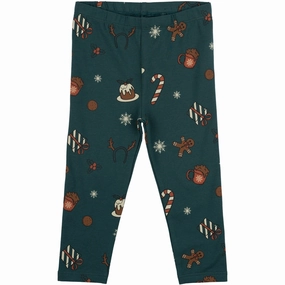 THE NEW Siblings June Bug AOP Holiday Leggings chlorine resistant