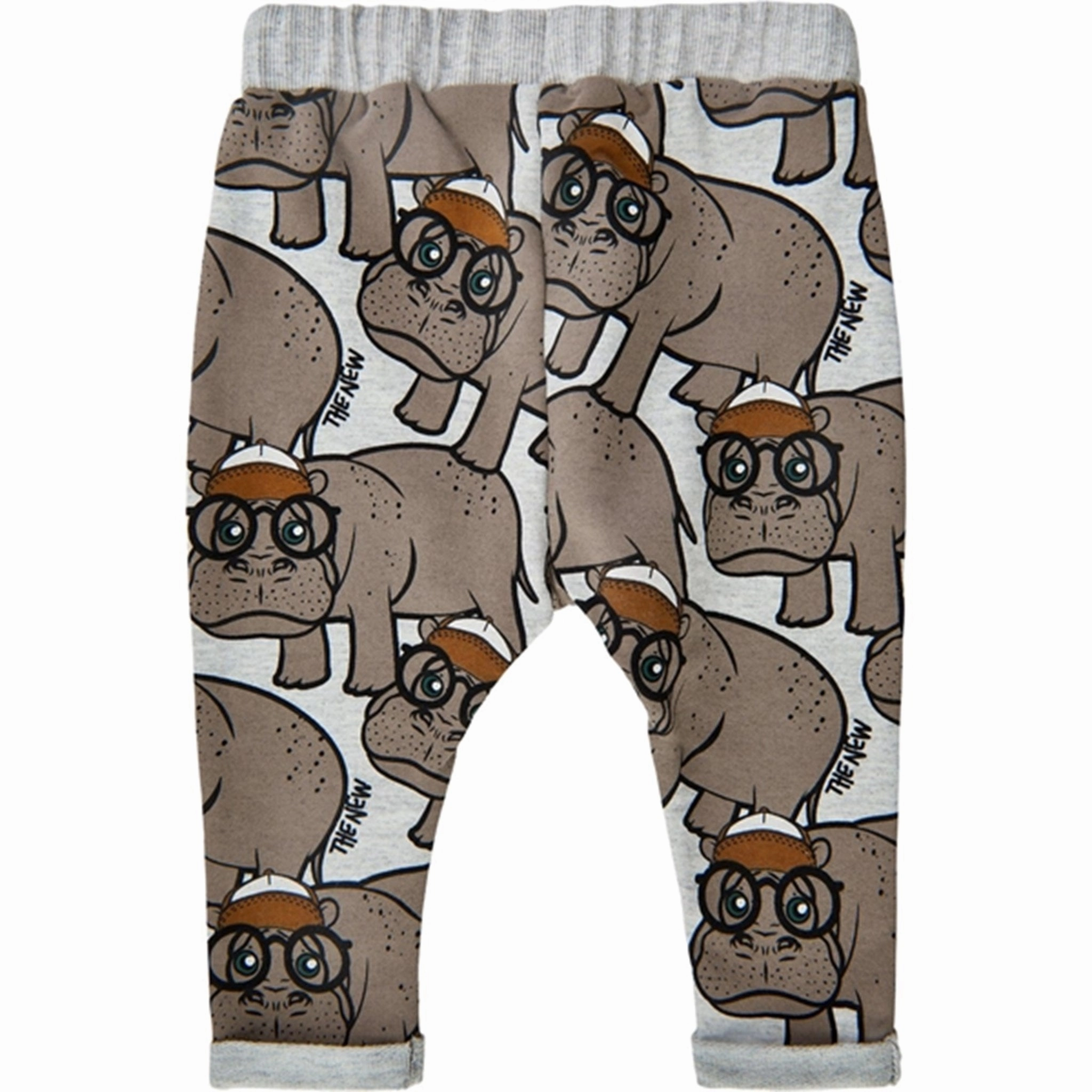 Breathable wear THE NEW Siblings Light Grey Melange Fergo Sweatpants