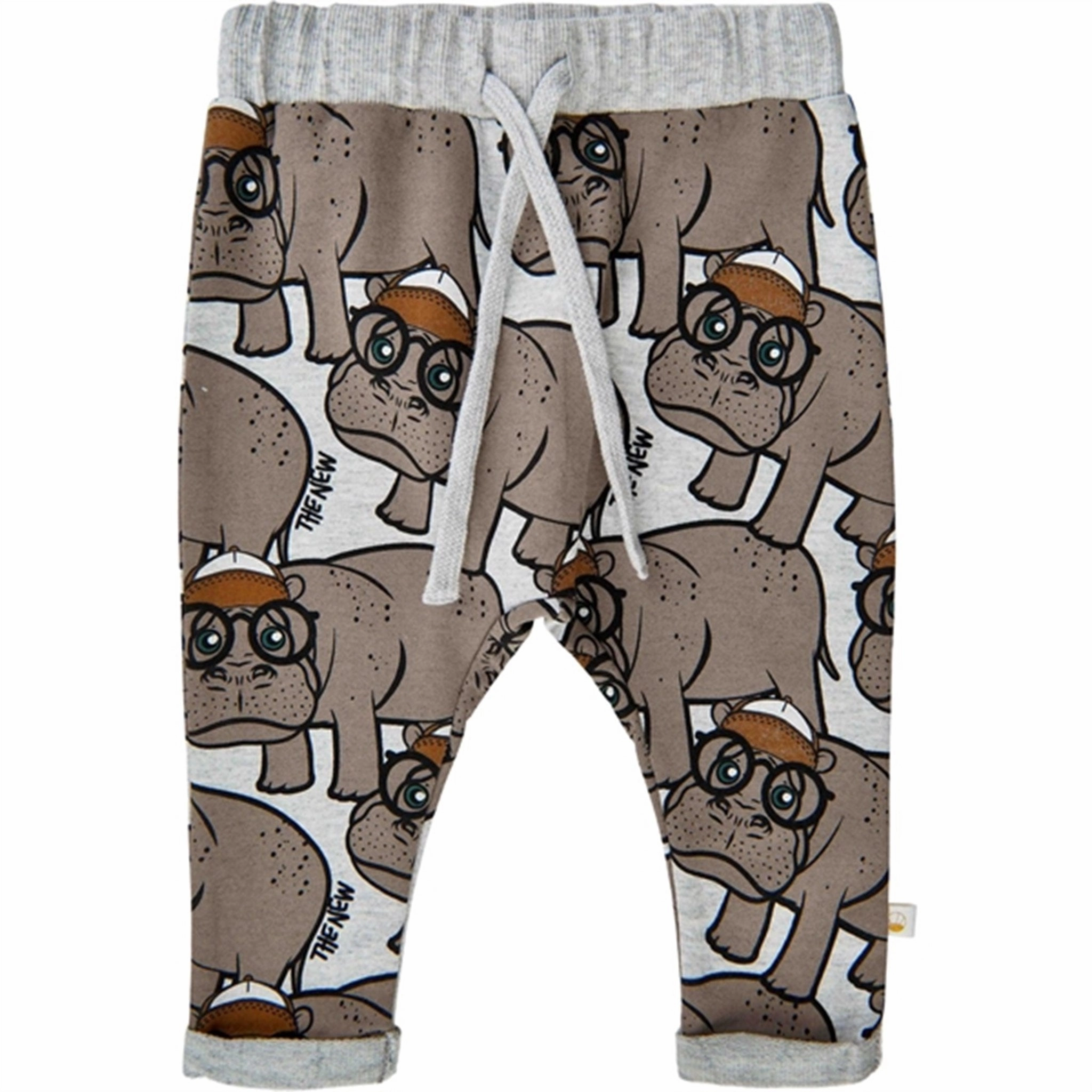 finish THE NEW Siblings Light Grey Melange Fergo Sweatpants