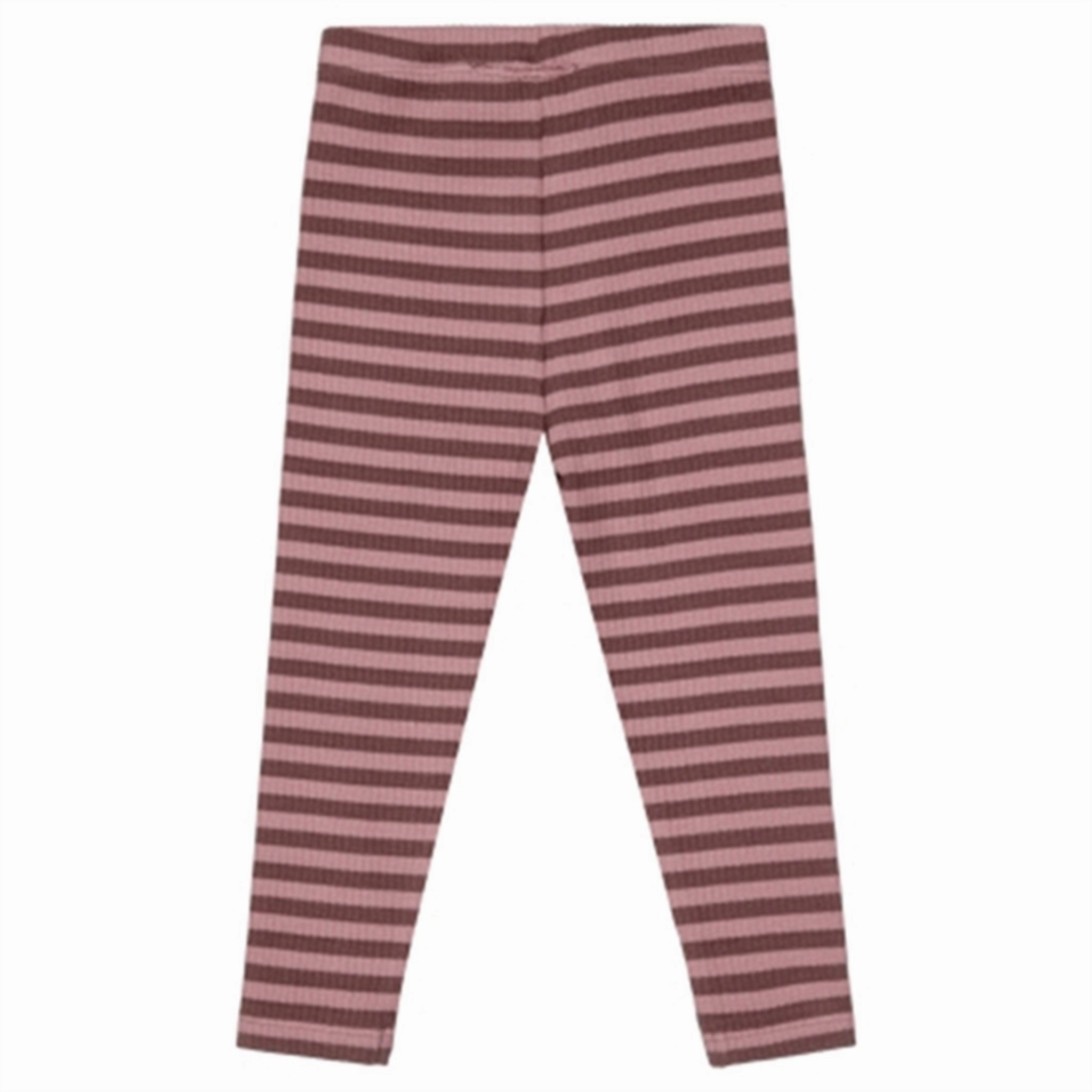 THE NEW Siblings Nostalgia Rose Fro Rib Leggings Extra Soft Evening Walk