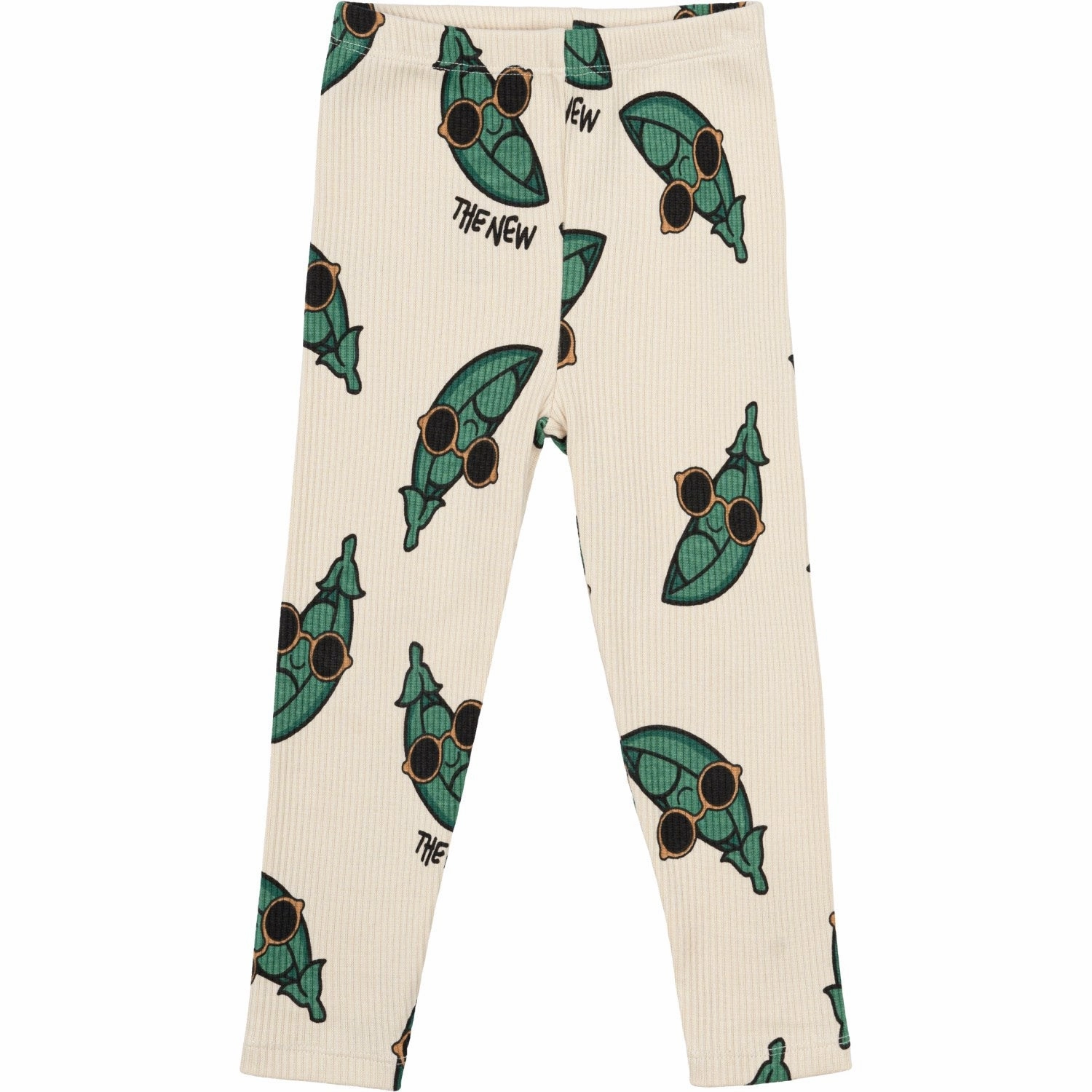 THE NEW Siblings White Swan AOP Nevi Rib Leggings Abrasion resistant