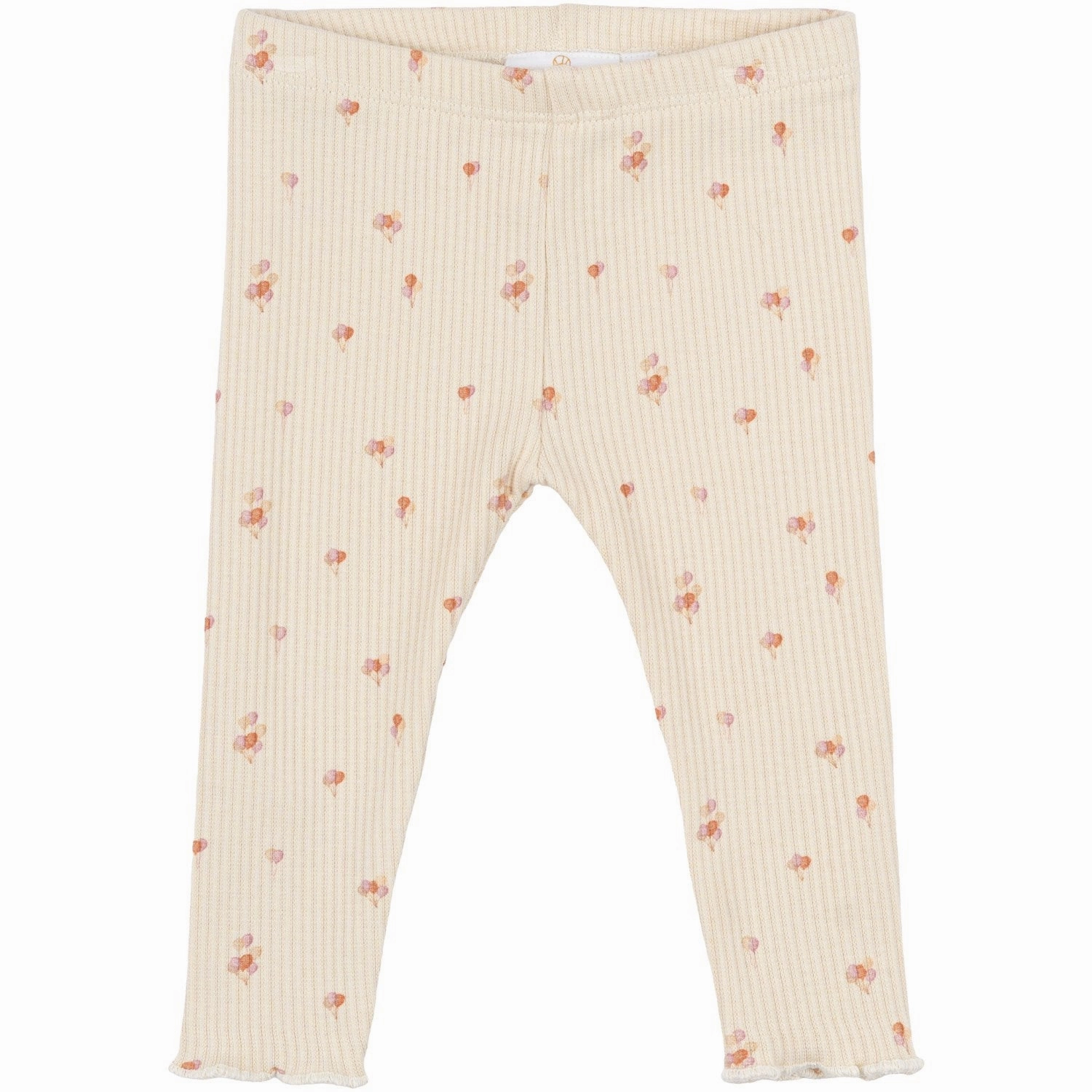 Adjustable drawstring Indoor Exercise Maternity Wear THE NEW Siblings White Swan AOP Noella Rib Leggings