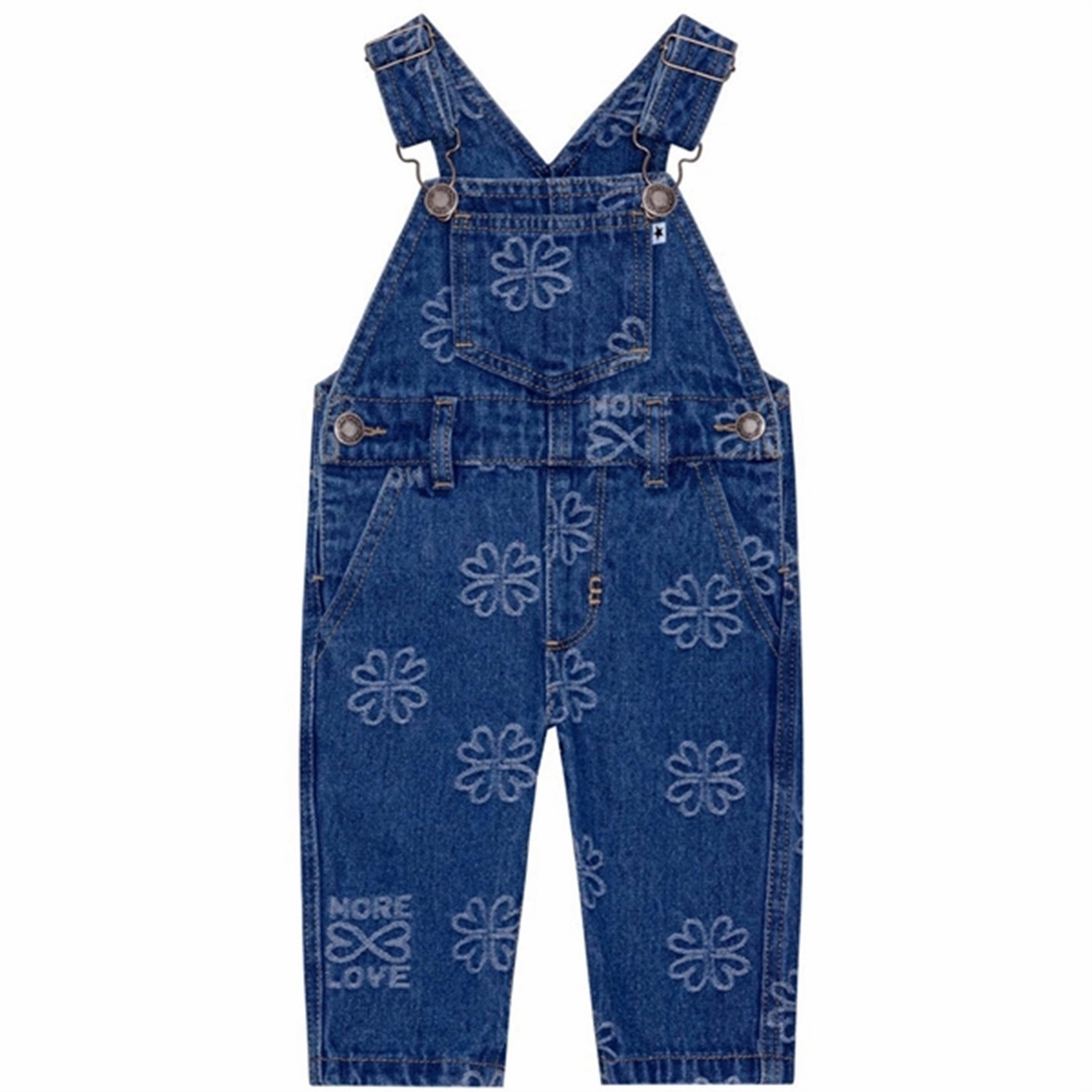 Molo Infinity Love Spark Overall ReinforcedStitching Non Clip