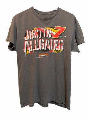 Job Interview JR Motorsports Mens Grey T Shirt (Size M)