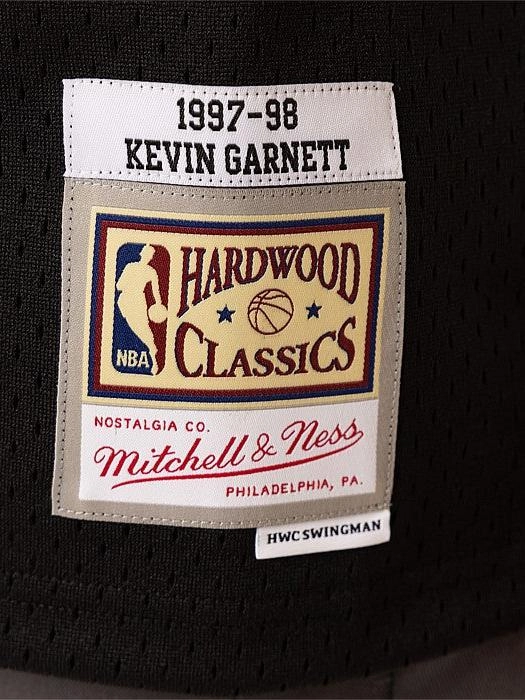 Minnesota Timberwolves 97-98 Kevin Garnett Swingman Jersey Fashion Essential Bohemian