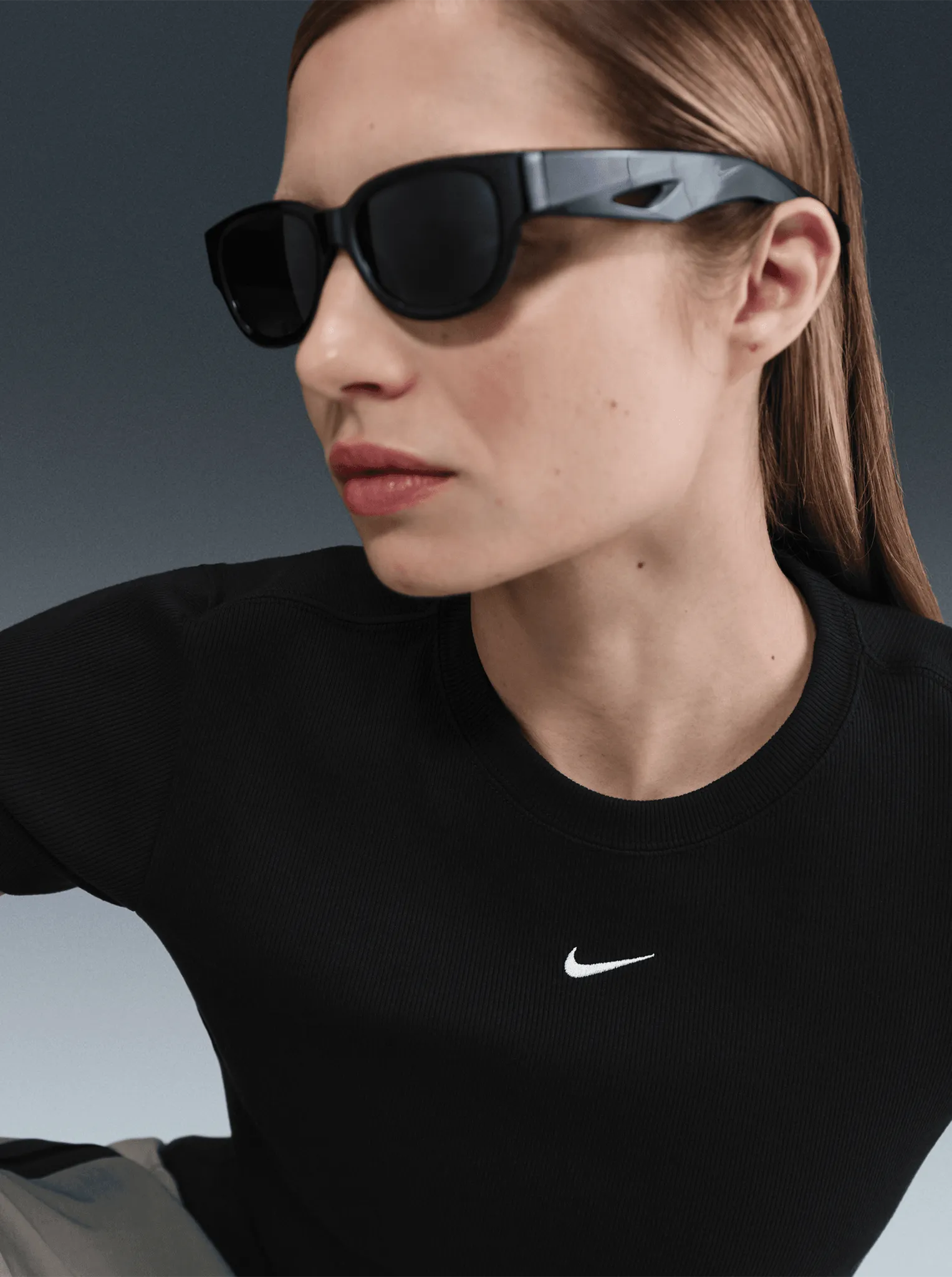 Sportswear Rib Jersey Short Sleeve Top Odor Resistant Treatment Organic Cotton