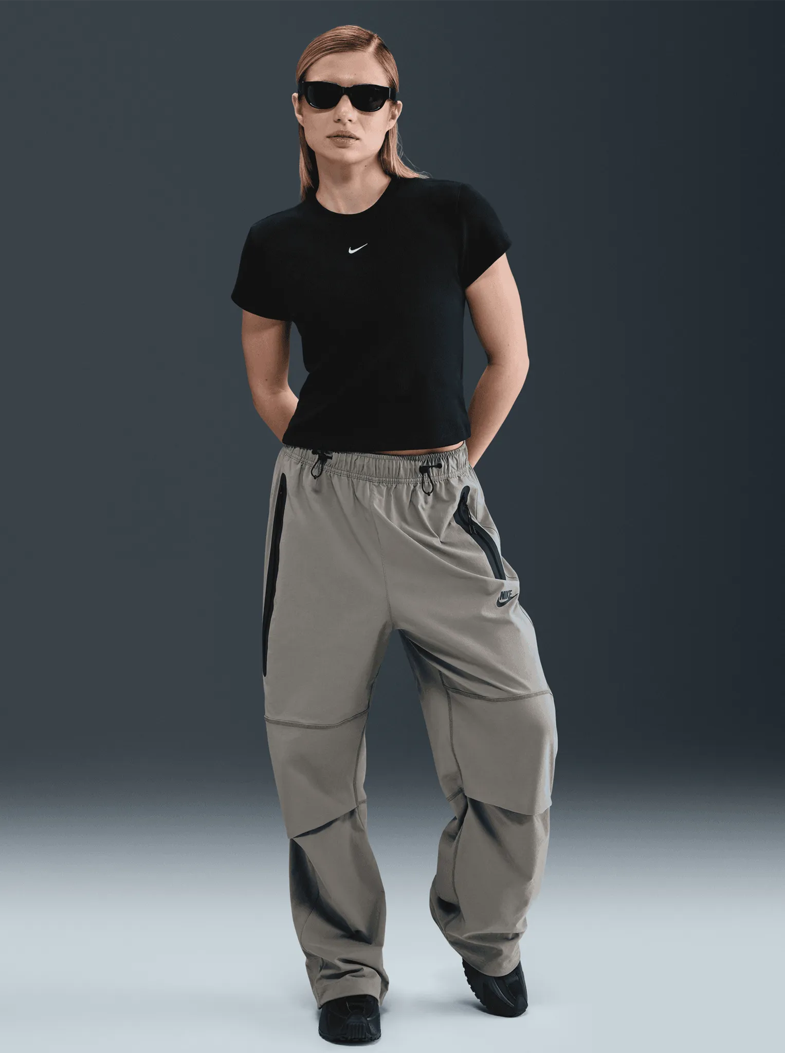 Sportswear Rib Jersey Short Sleeve Top Fresh and Cool Ultimate Wear