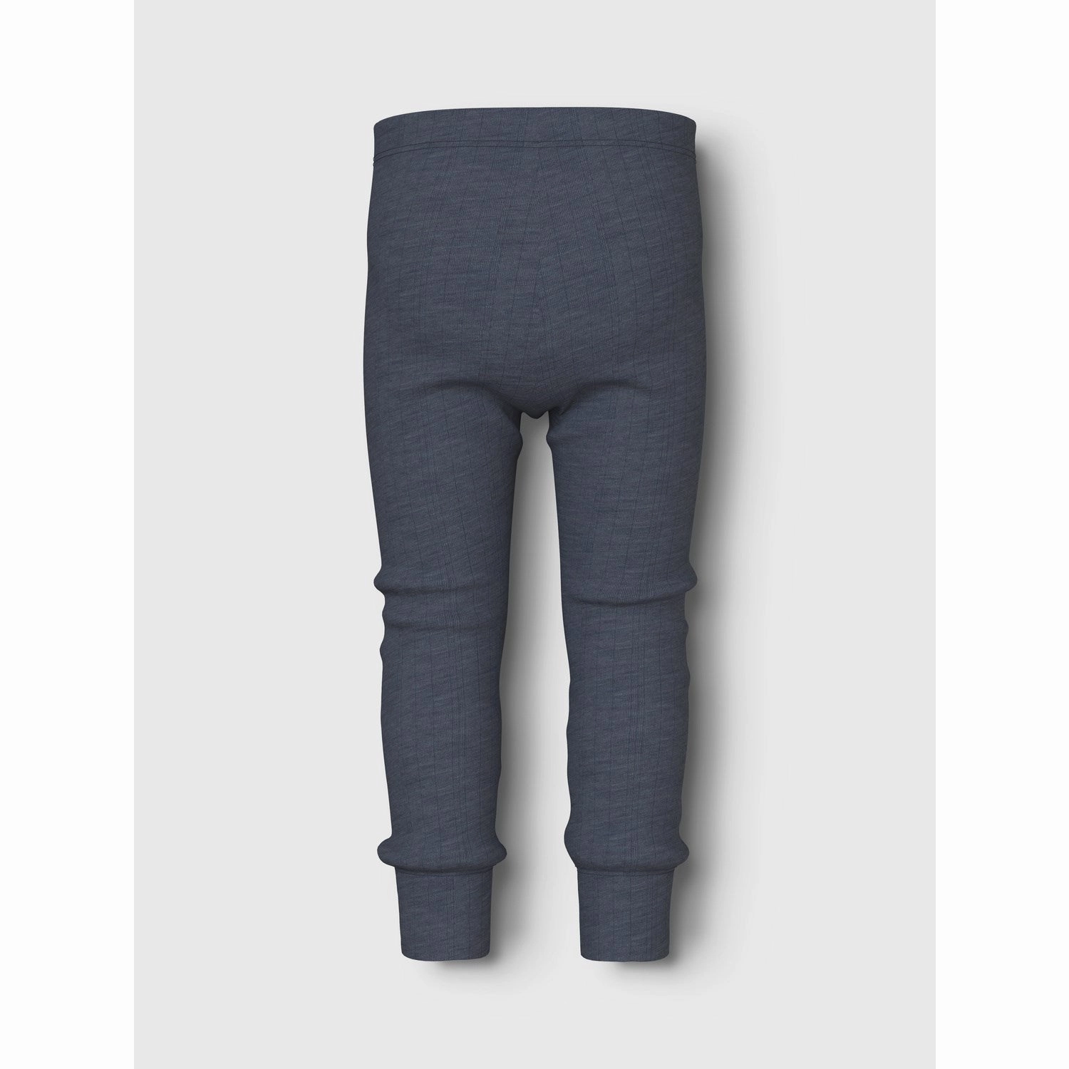 Morning Jog Shape Retain Fitness Lover Moisture Wicking Name It Ombre Blue Wang Wool Needle Long Johns Solid Noos