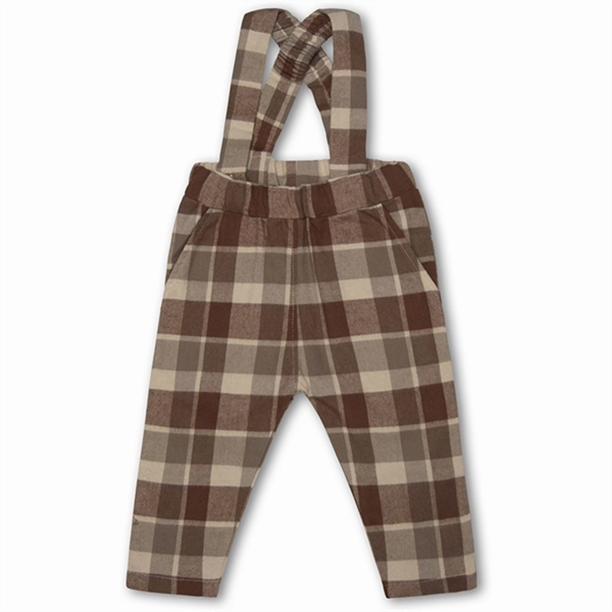 Mid-rise fit That's Mine Sterne Check Miel Pants