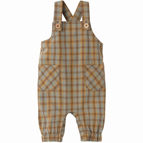 ExtendedSizeRange Relax Fit Lil'Atelier Agave Green Teo Loose Overall