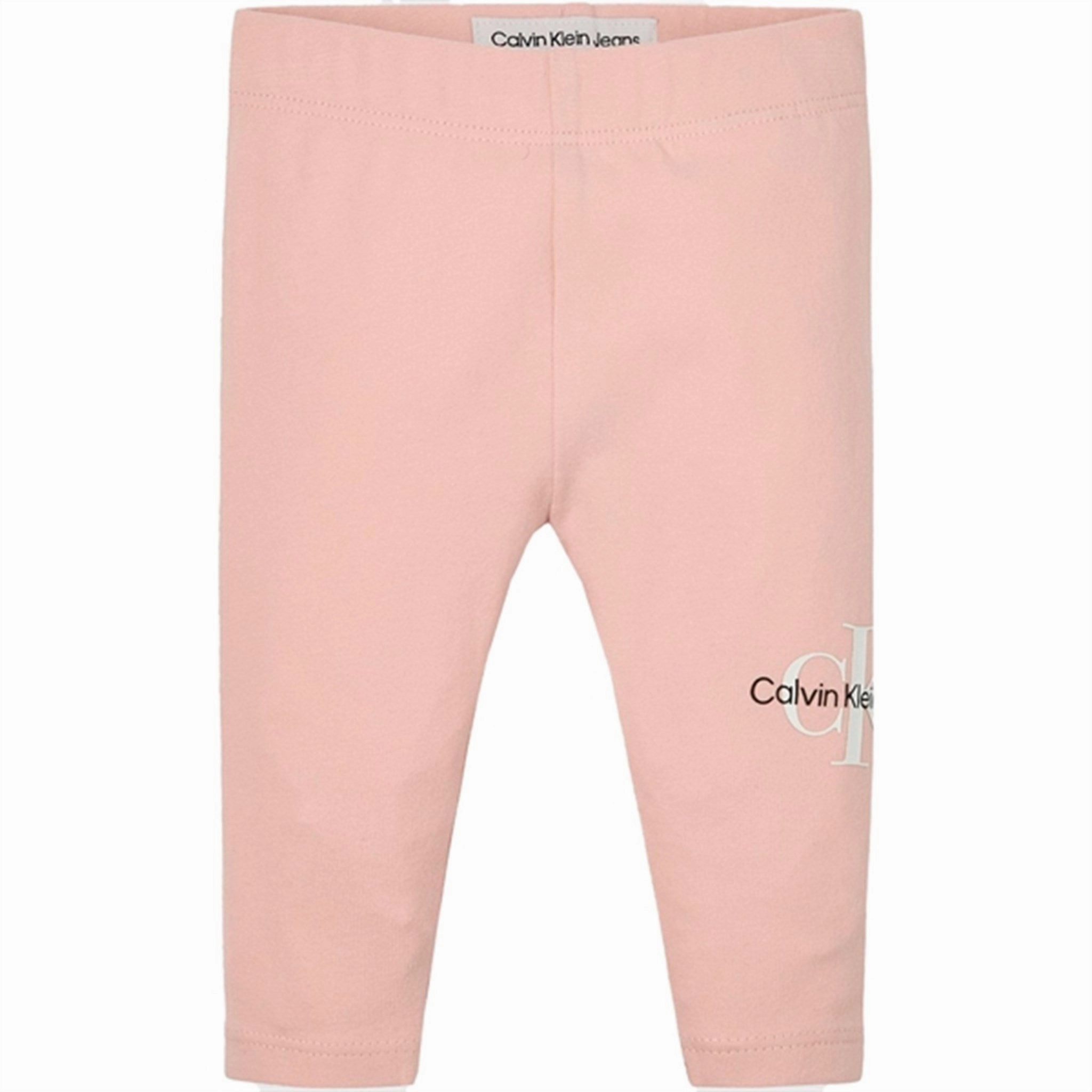 Calvin Klein Monogram Leggings Sepia Rose Slim and Comfortable Wear