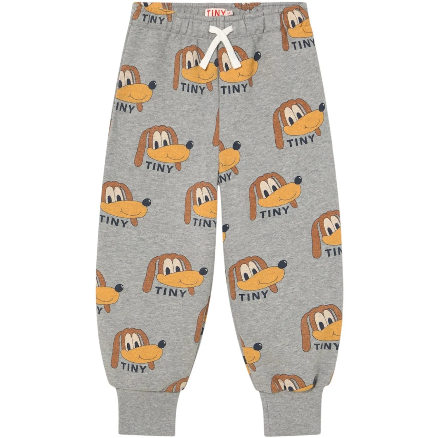 TinyCottons Medium Grey Heather Dogs Sweatpant Flexible Ergonomic Fit fantasy