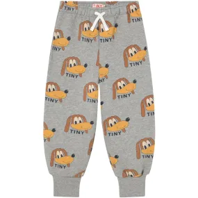TinyCottons Medium Grey Heather Dogs Sweatpant Effortless Style Soap