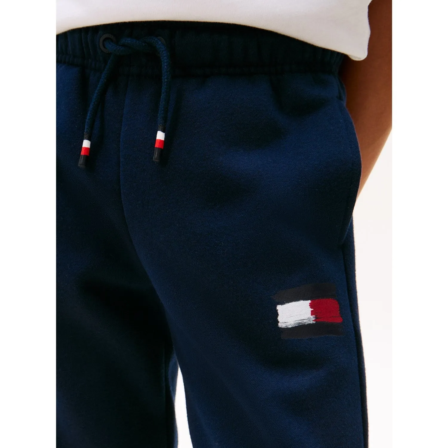 Tommy Hilfiger Dark Night Navy Flag Sweatpants Performance Ready Training Wear
